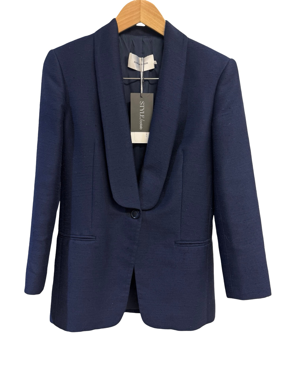 Scanlan Theodore Navy Blazer 6