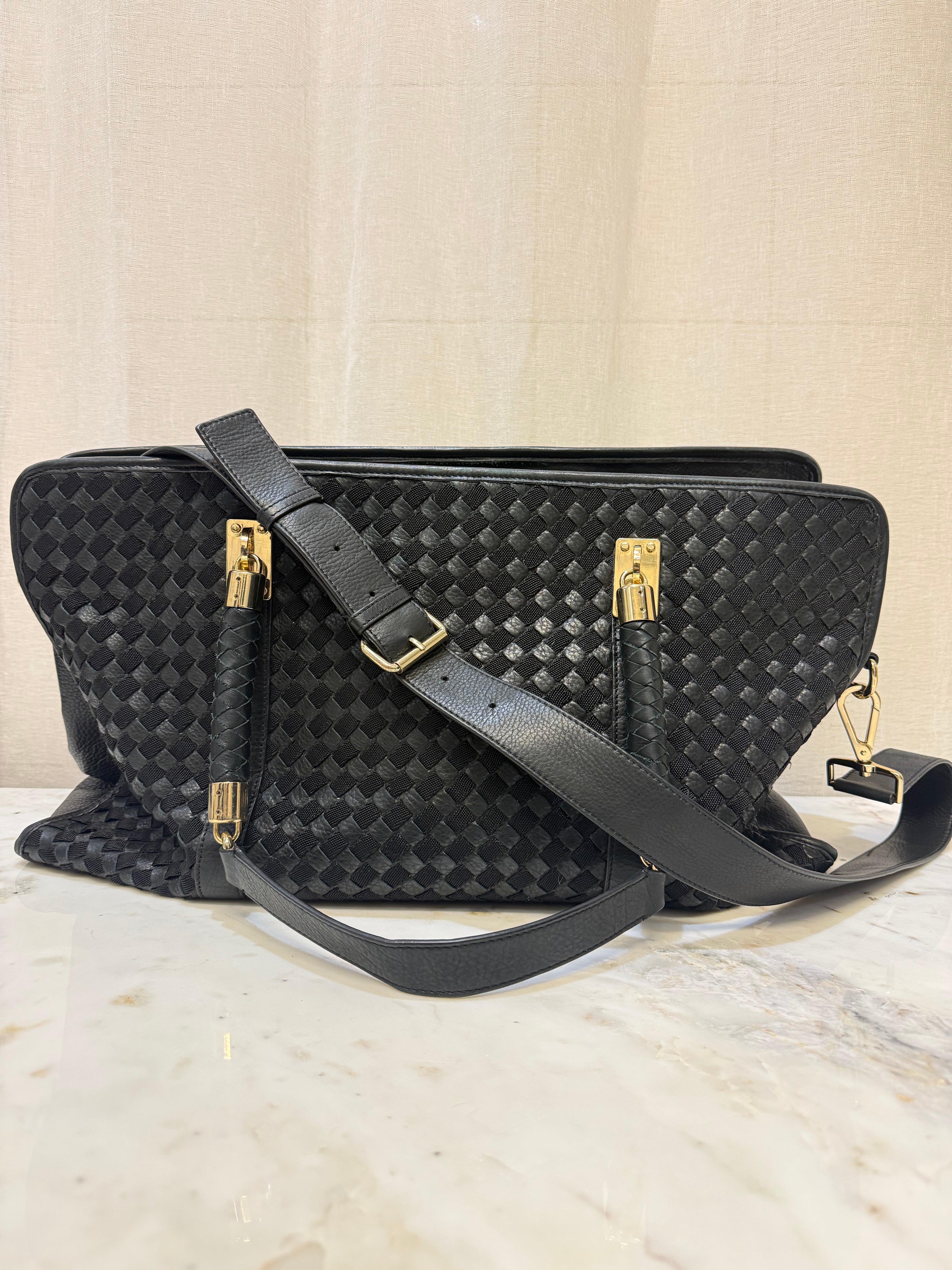 Sass & Bide Black Leather Bag