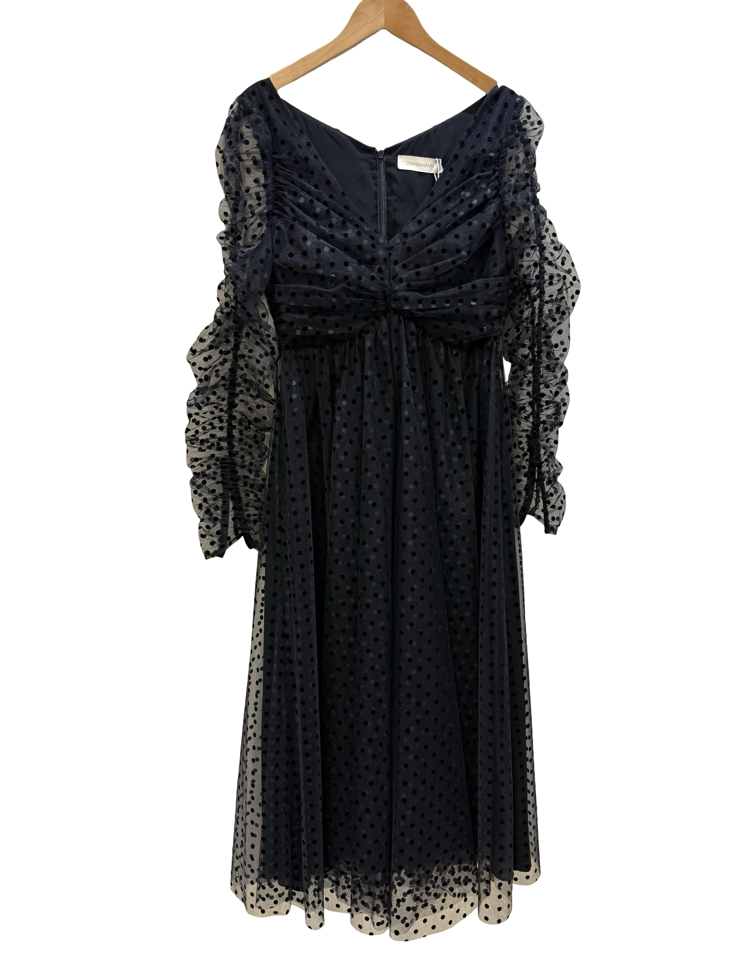 Zimmermann Black Tulle Dress 2