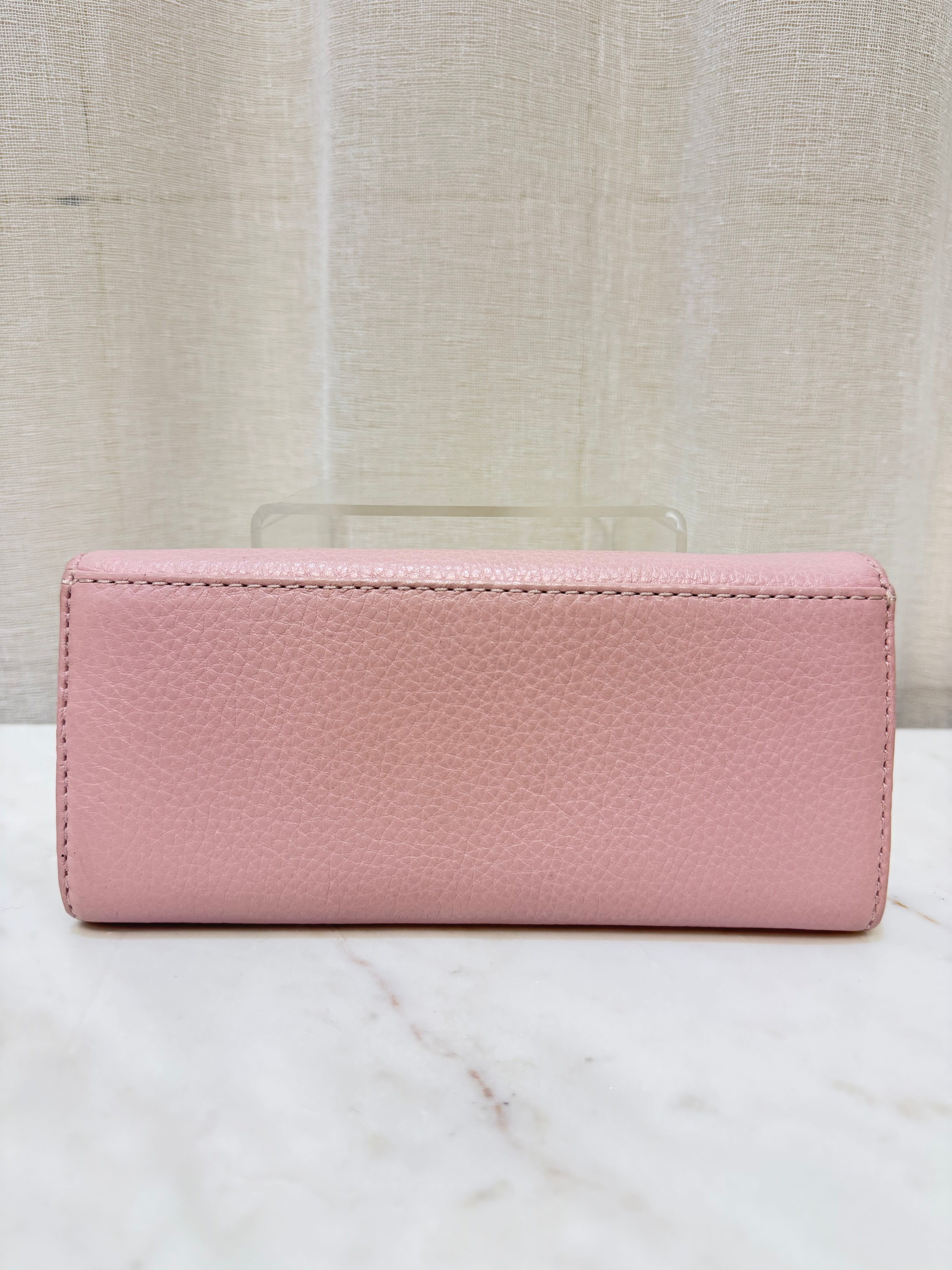Michael Kors Pink Leather Wallet