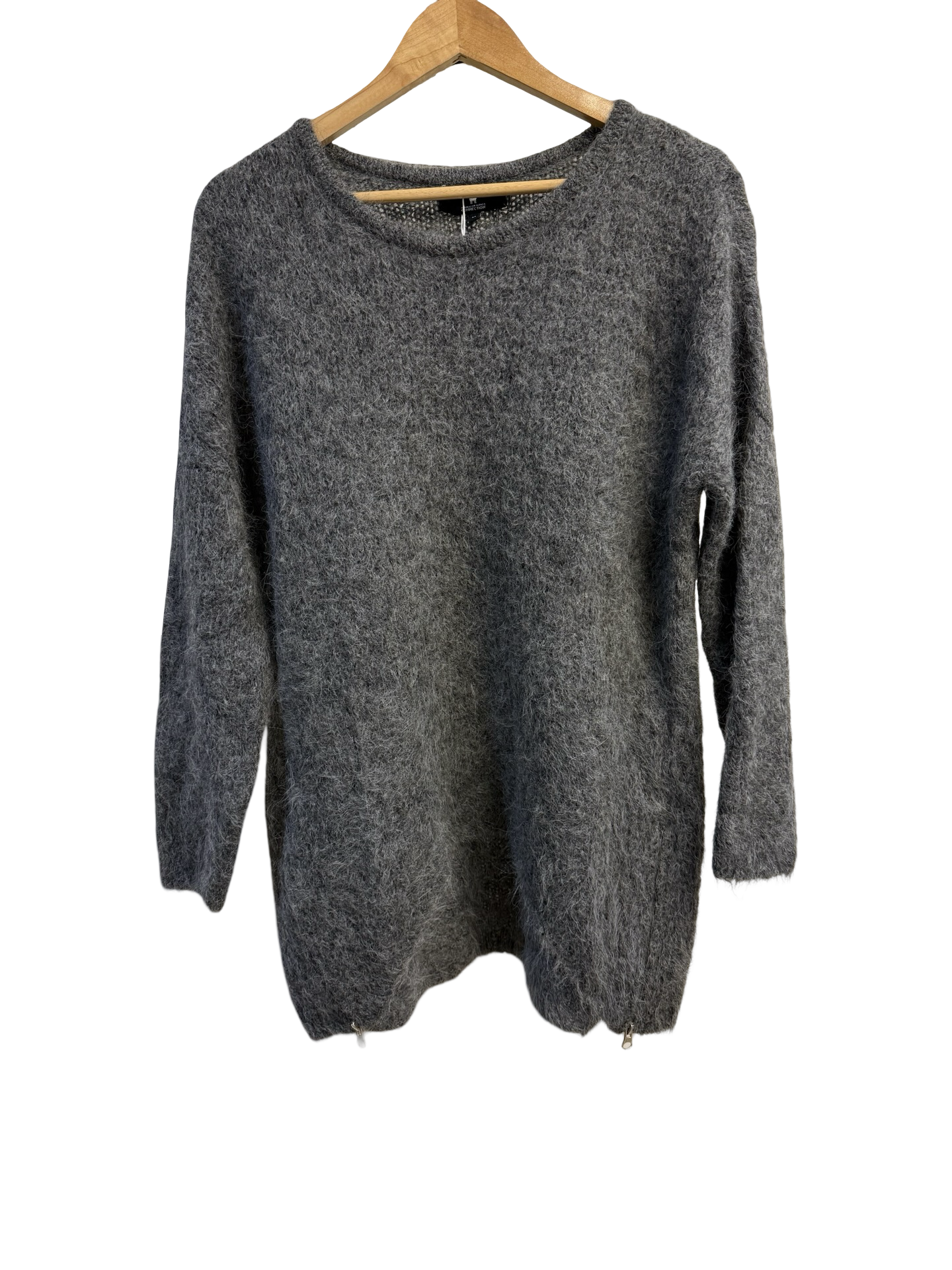 Australian Alpaca Connection Grey Jumper M