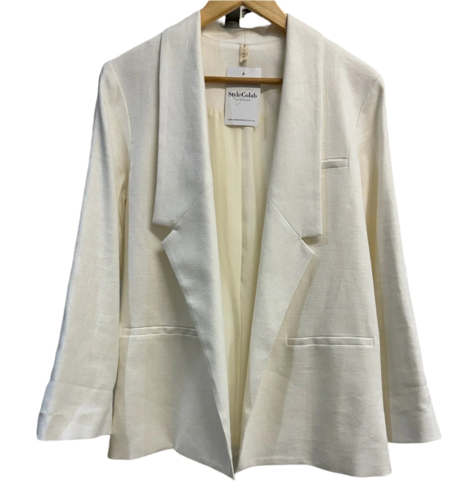 The FlatIron Label White Blazer 1