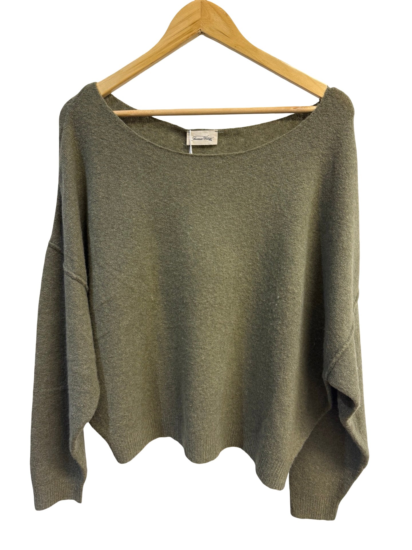 American Vintage Olive Wool Jumper XS/S