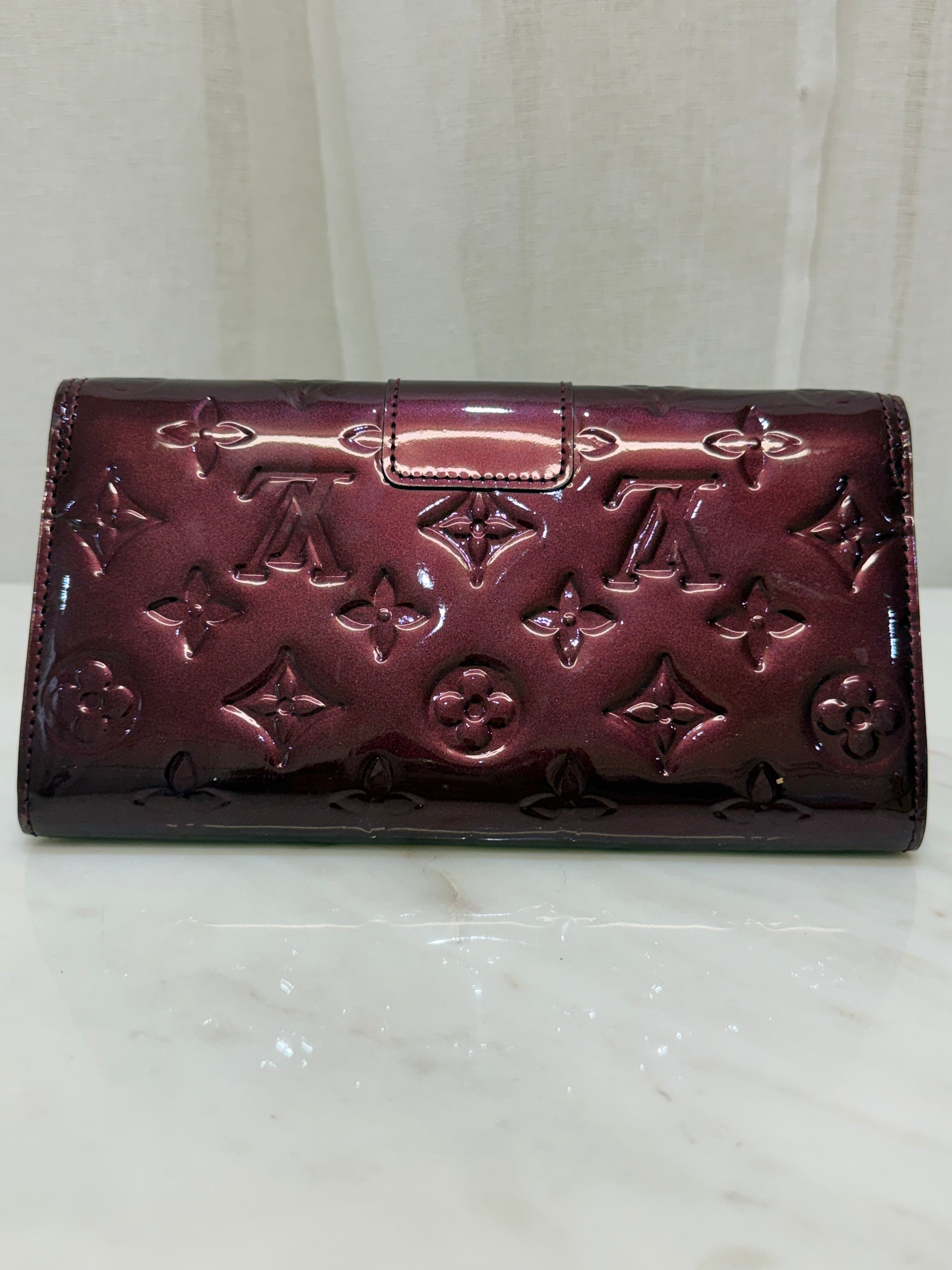 Louis Vuitton Purple Wallet