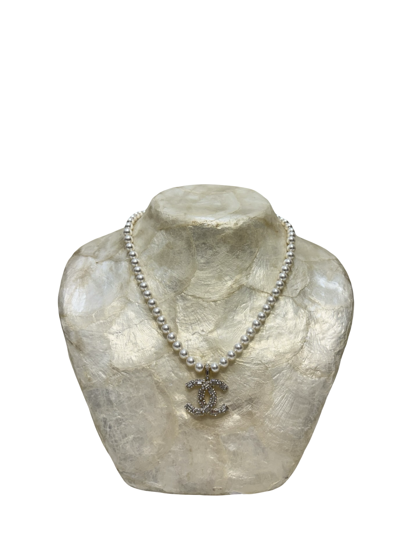 Chanel Pearl Double C Necklace