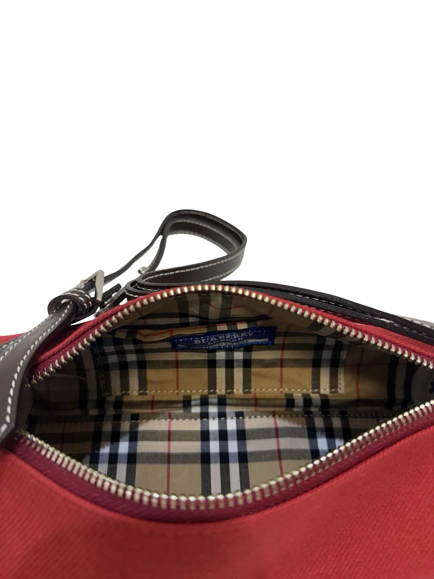 Burberry Blue Label Red Shoulder Bag