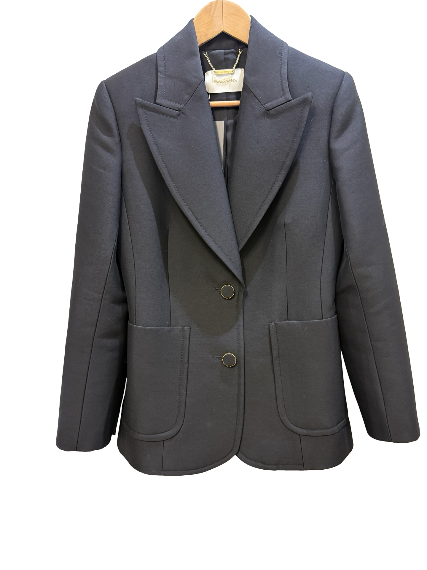 Zimmermann Black Blazer 0