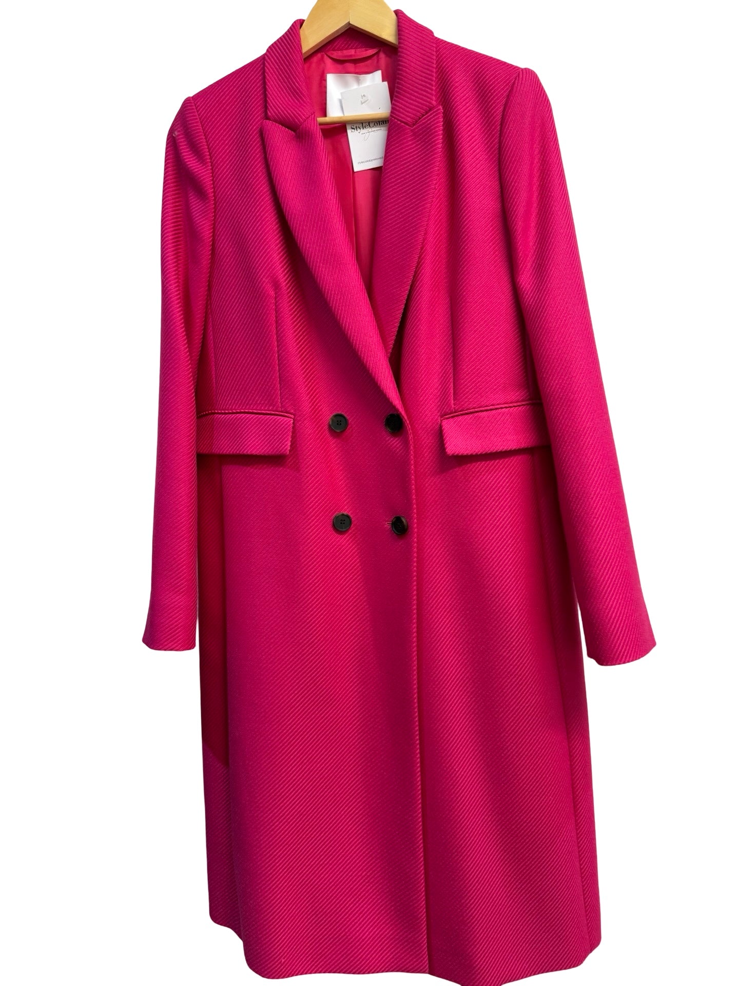 Hugo Boss Pink Coat 8