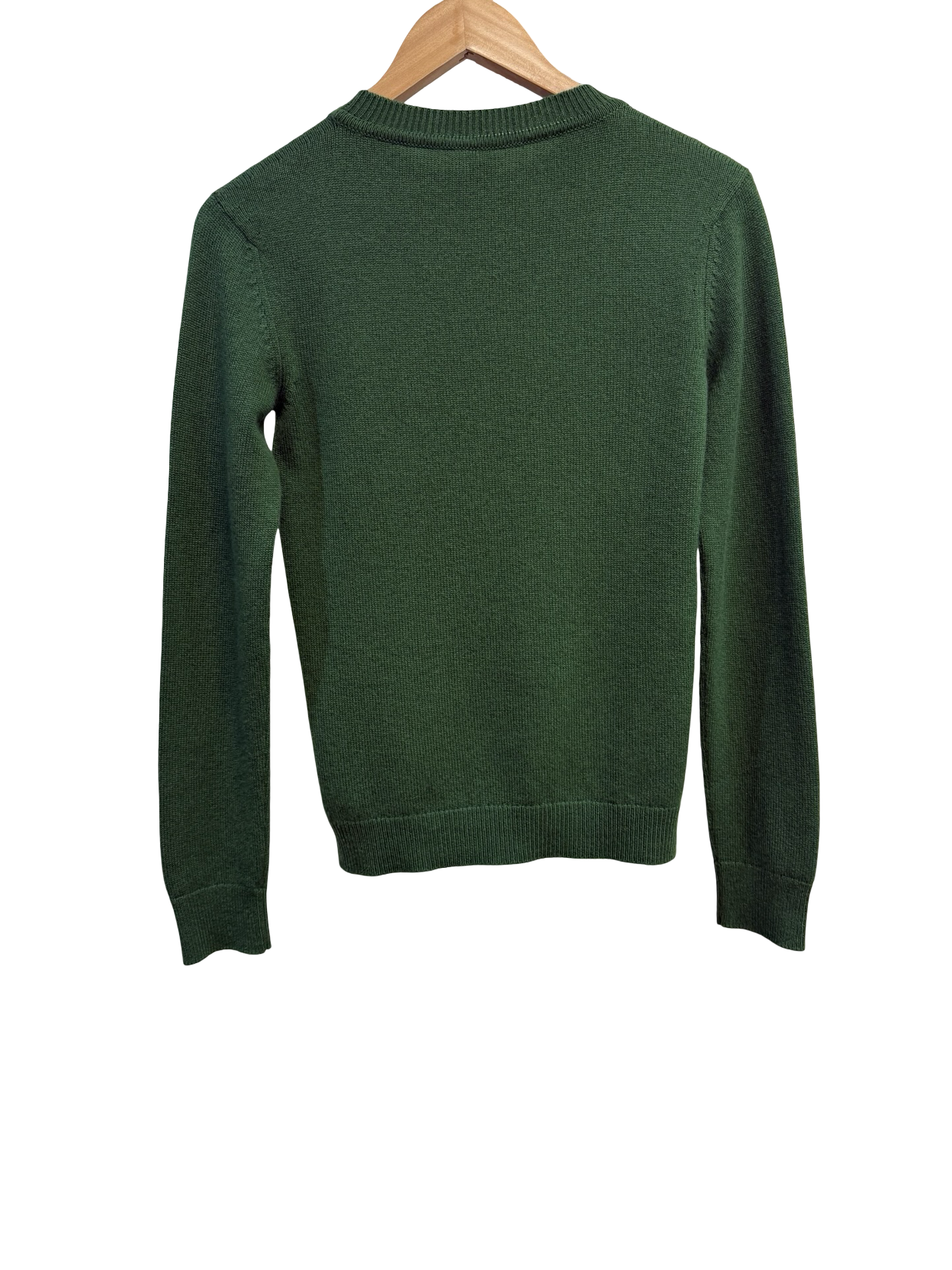 Hermes Green Knit Jumper AS IS 34