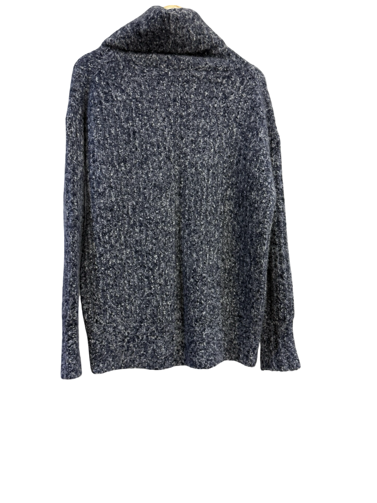Jac + Jack Blue Turtle Neck Jumper M