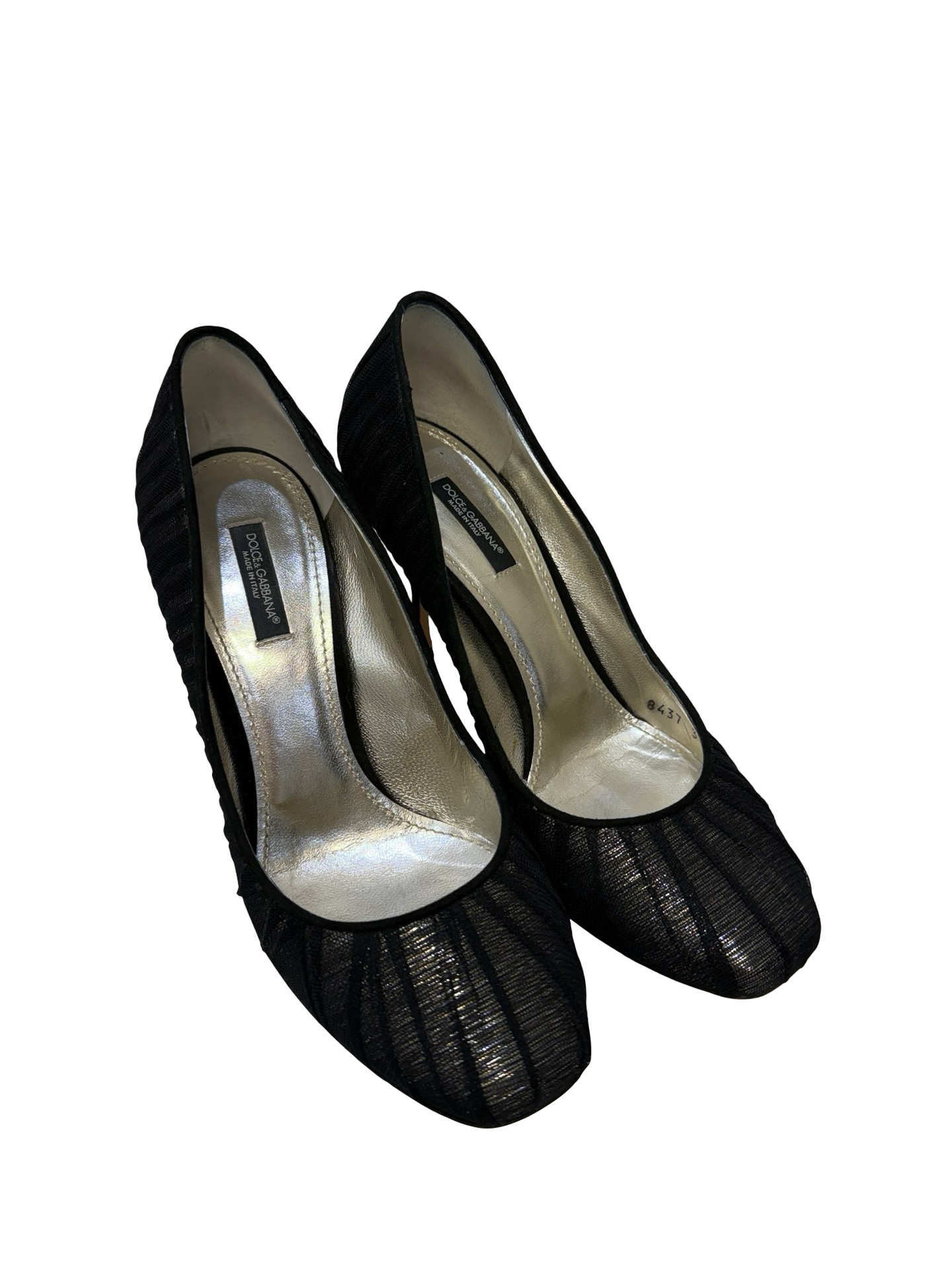 Dolce & Gabanna Black Heels 38.5 WB