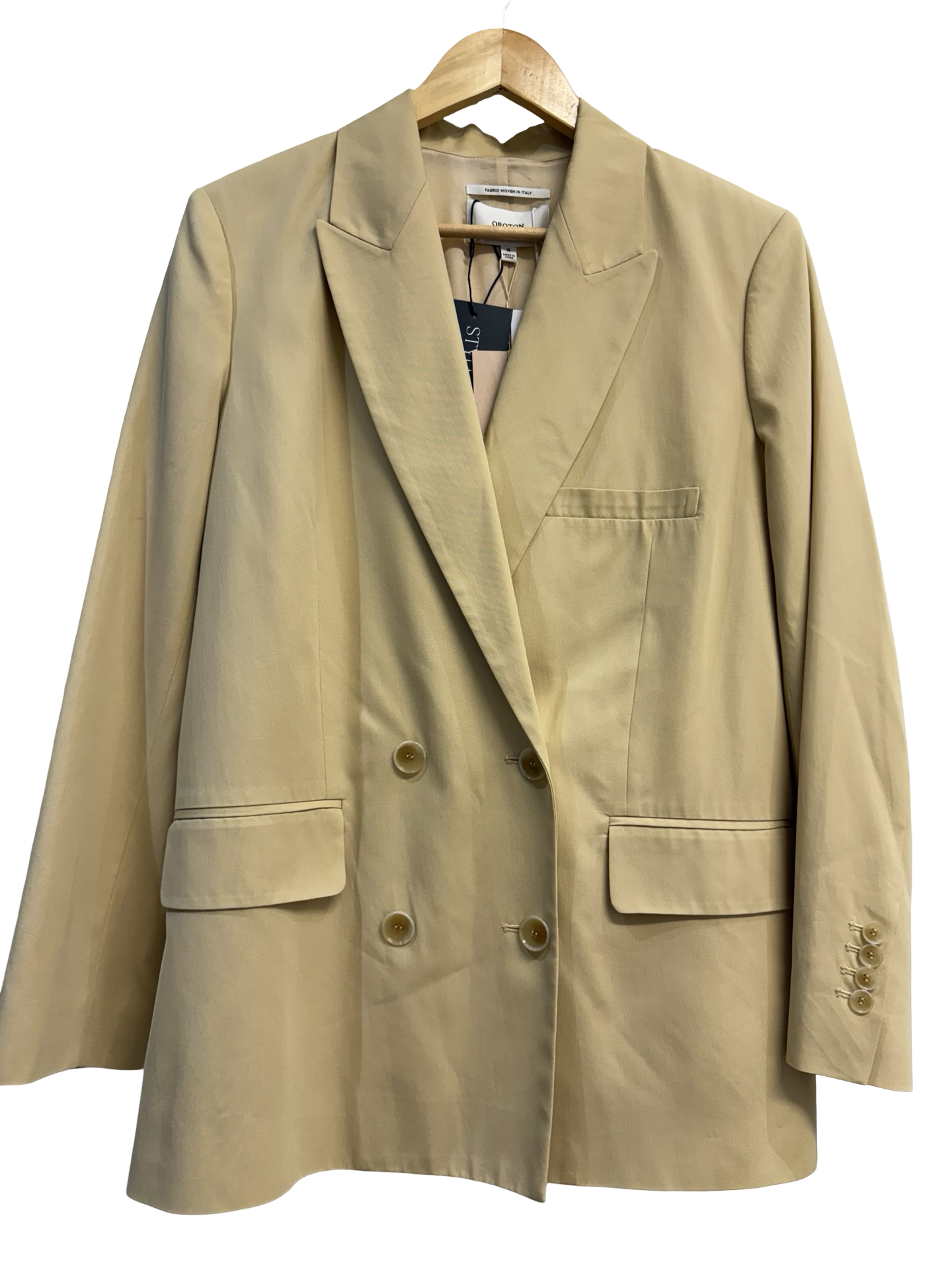 Oroton Cane Sugar Blazer 10