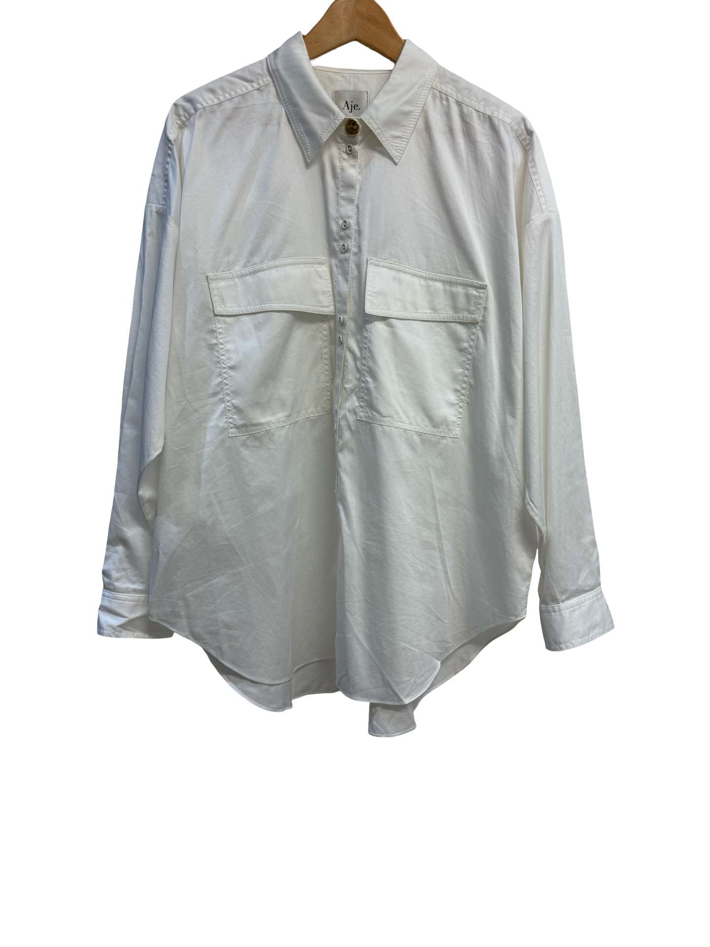 Aje White Shirt 10