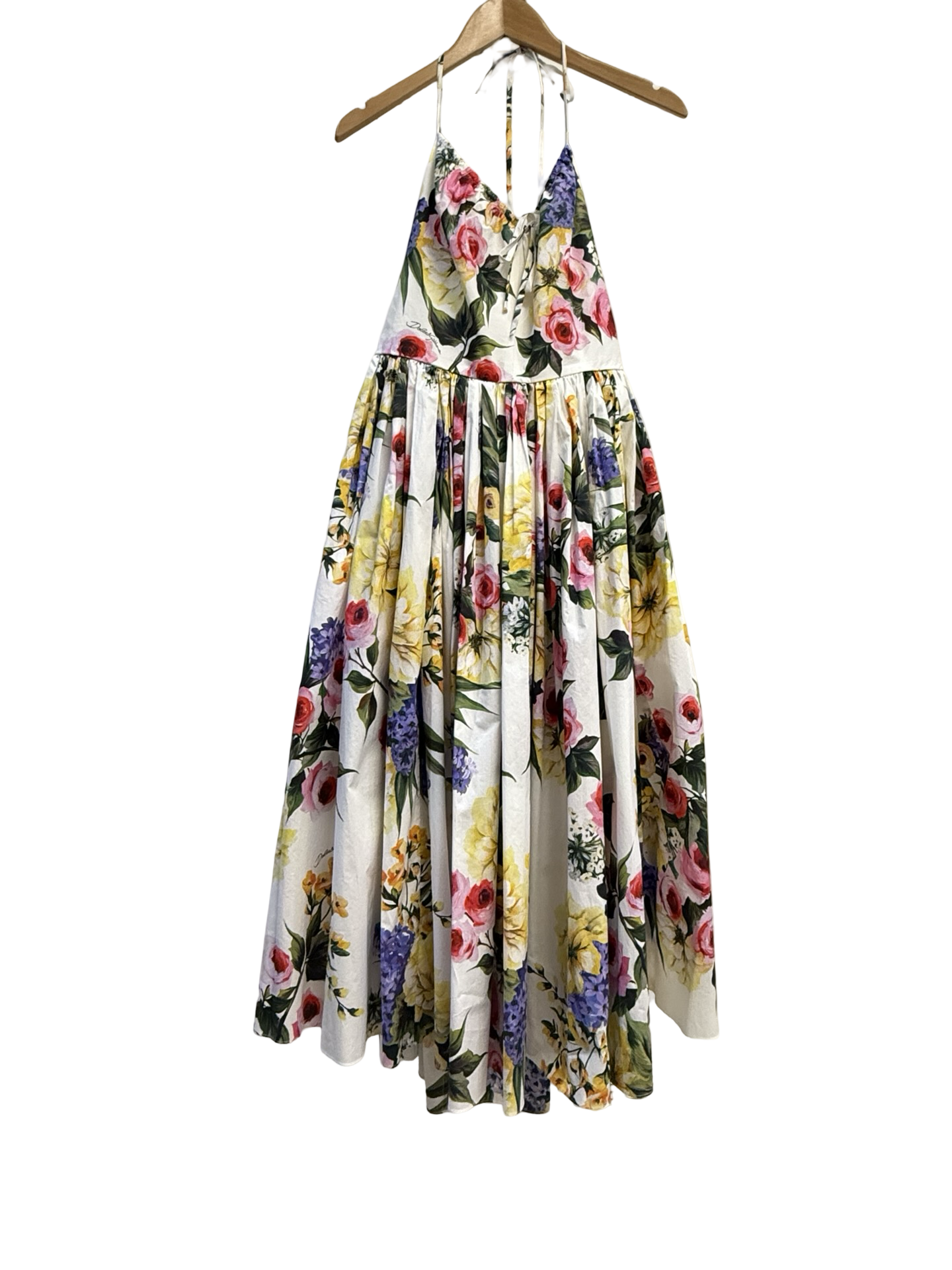 Dolce & Gabbana Mltclr Floral Dress 44