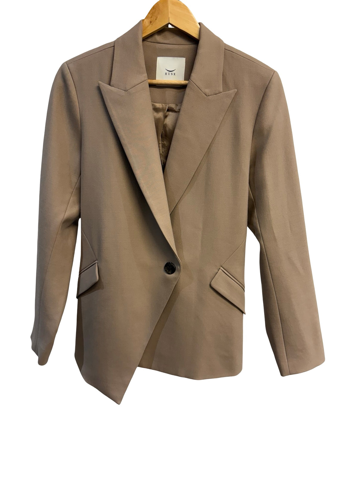Husk Beige Suit Jacket S