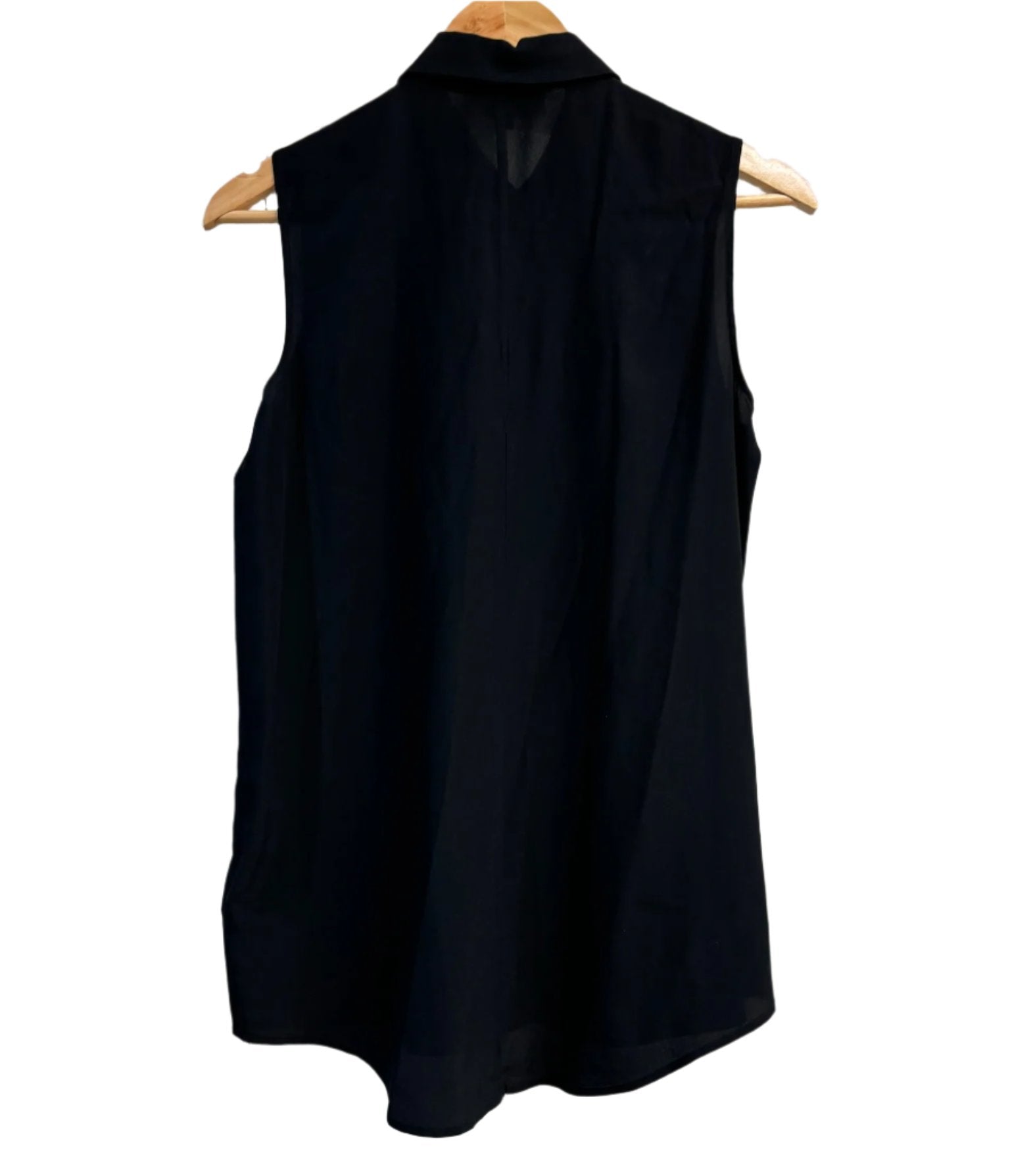 SABA Black Sleeveless Shirt 8