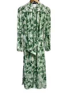 GDS Green Patterned Dress XS