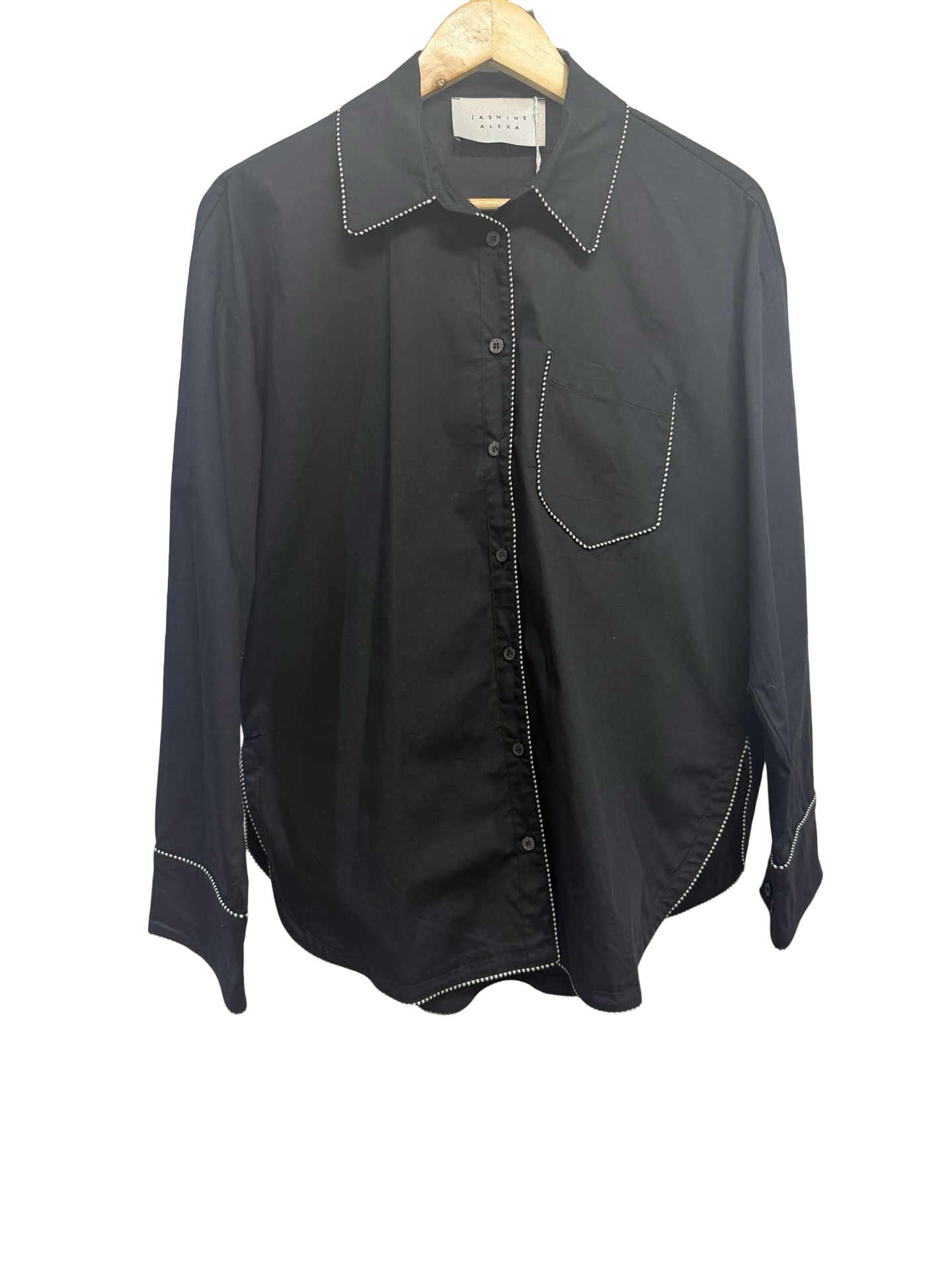 Jasmine Alexa Black Blouse S