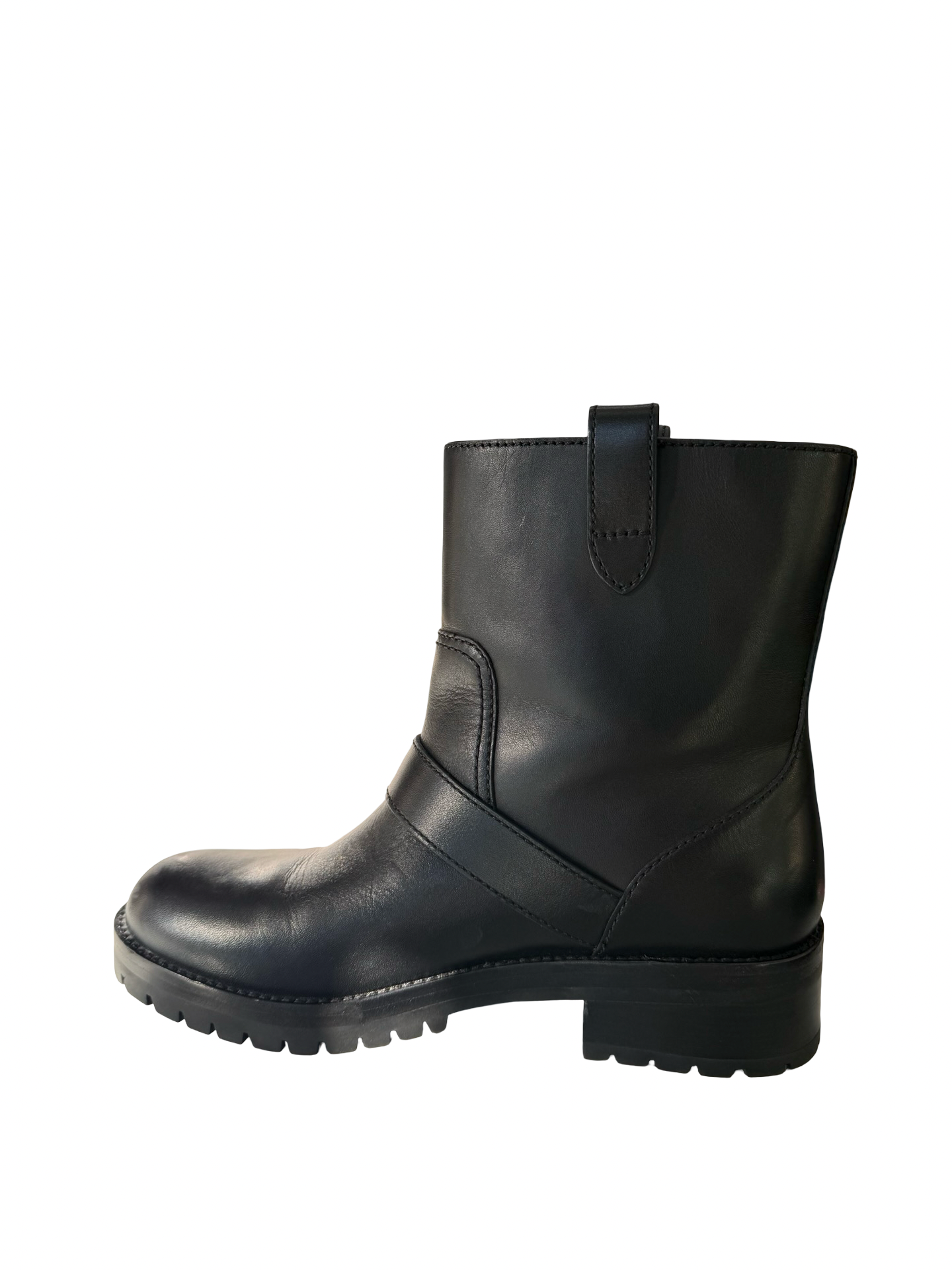 Coach Black Buckle Boots WDB