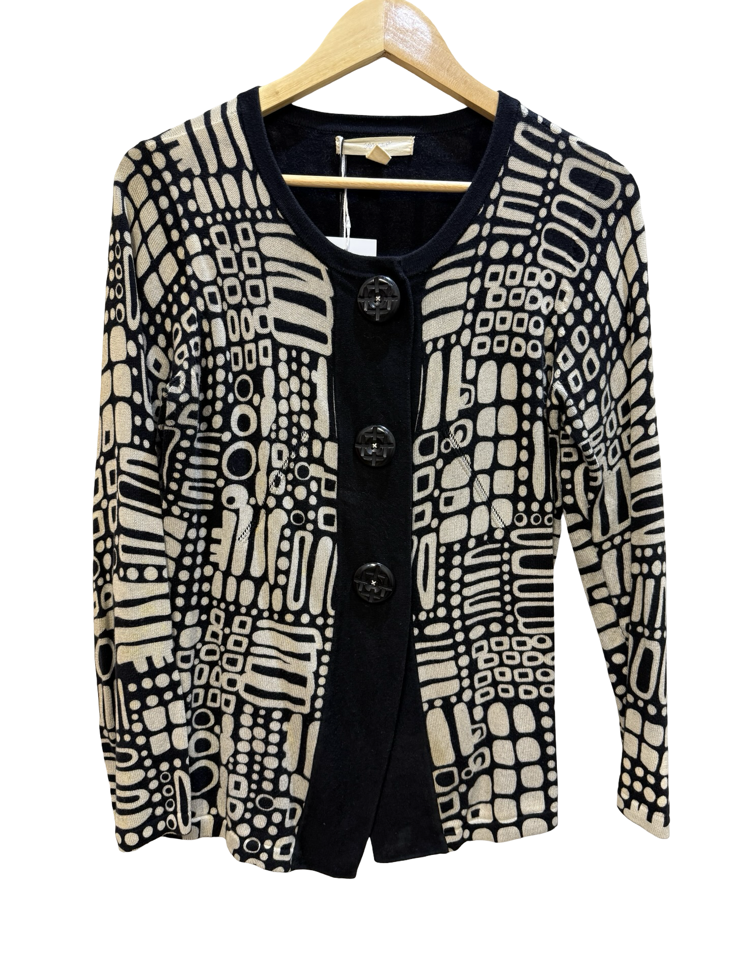 Verge Black and beige jacket S