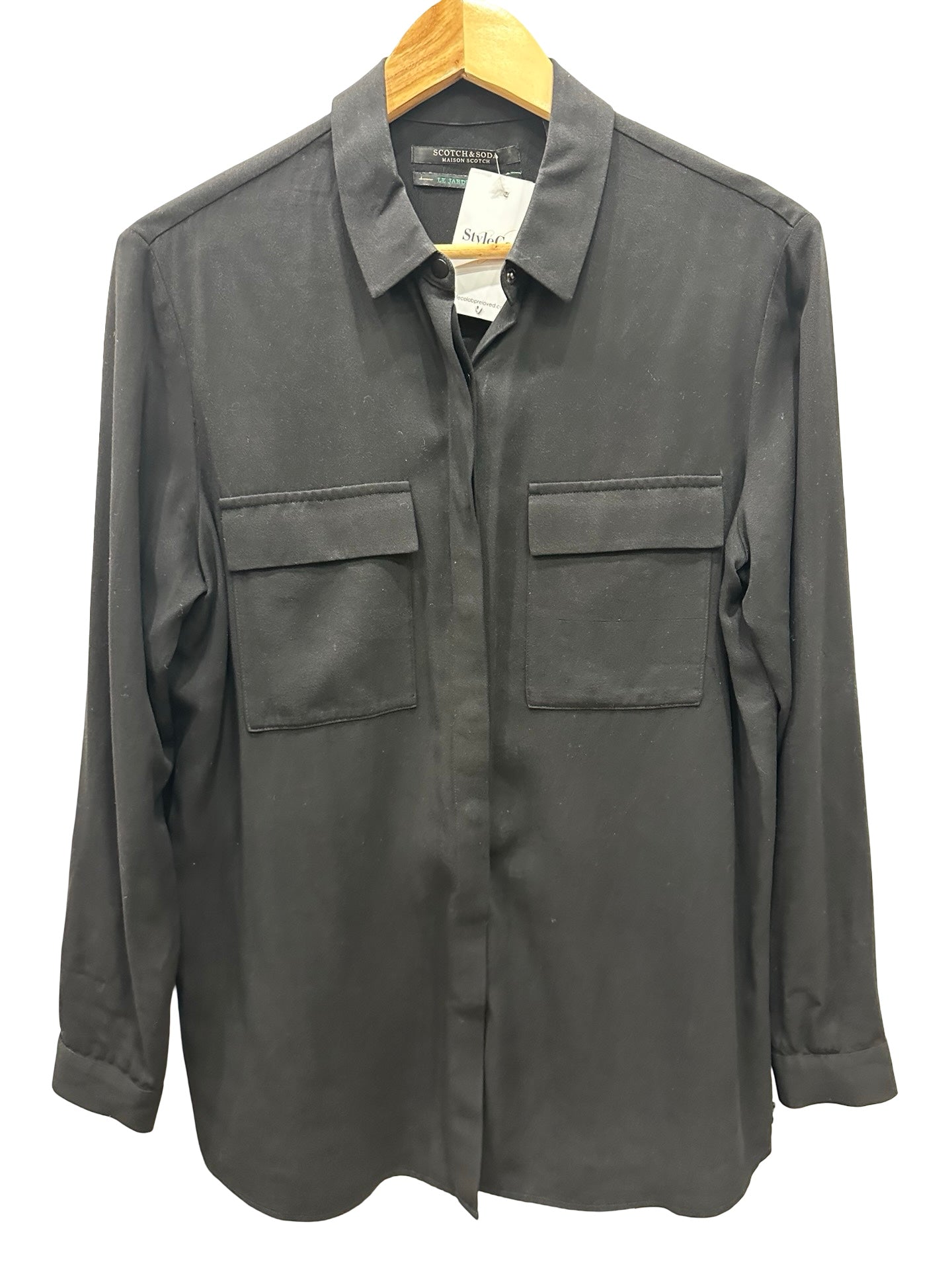 Scotch & Soda Black Shirt S