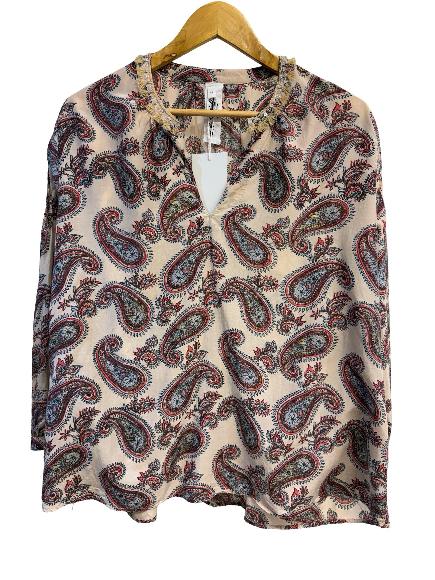 M.A. Dainty Multicolour Paisley Shirt 12