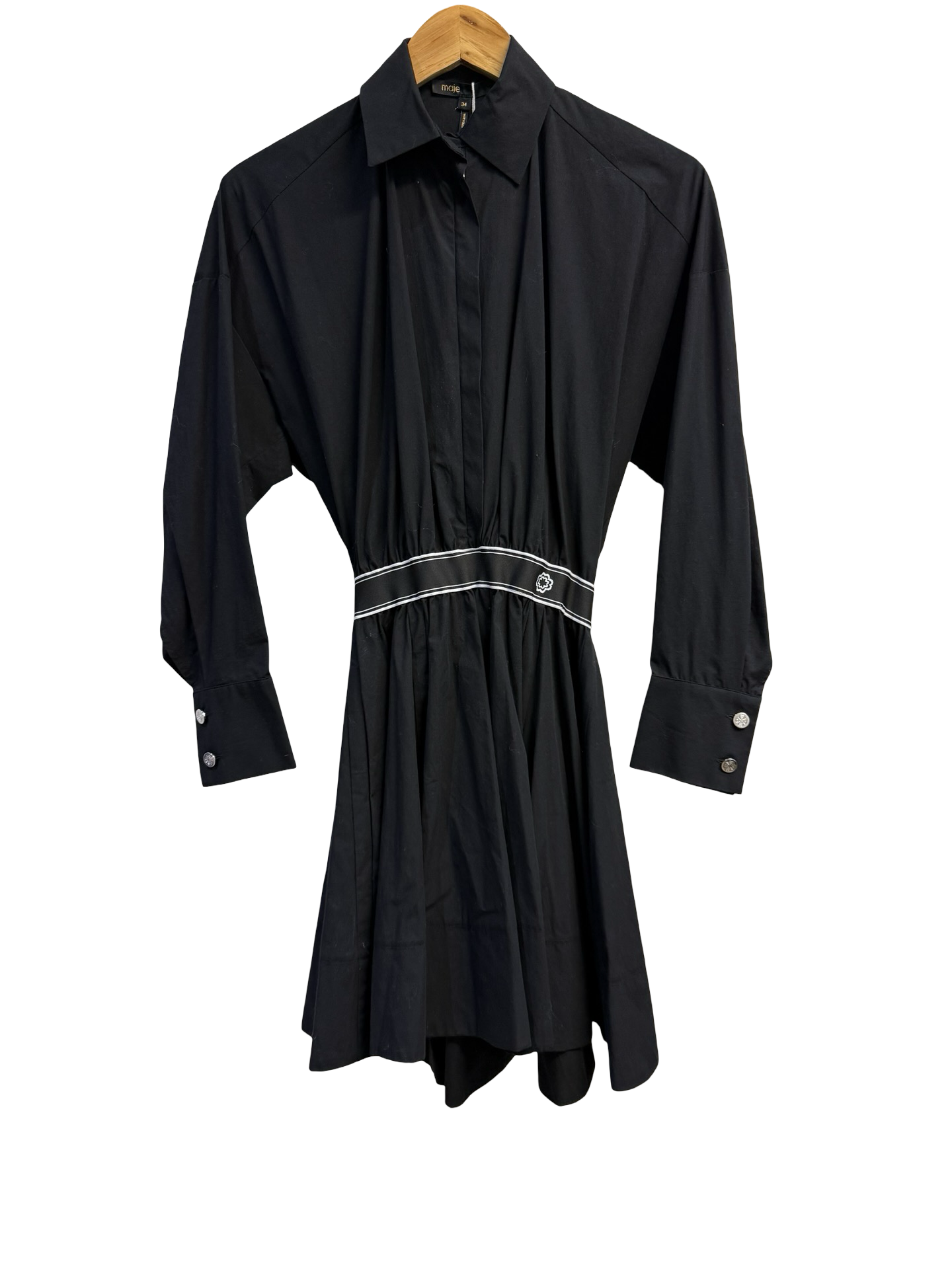 Maje Black Dress 34