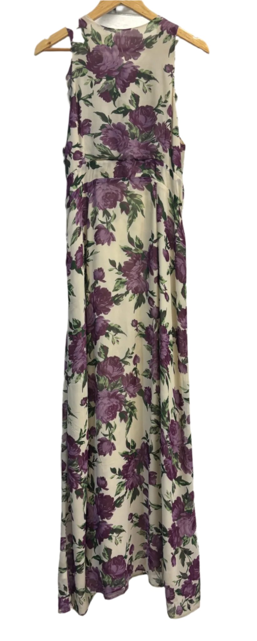 Nevenka Purple Floral Dress 14