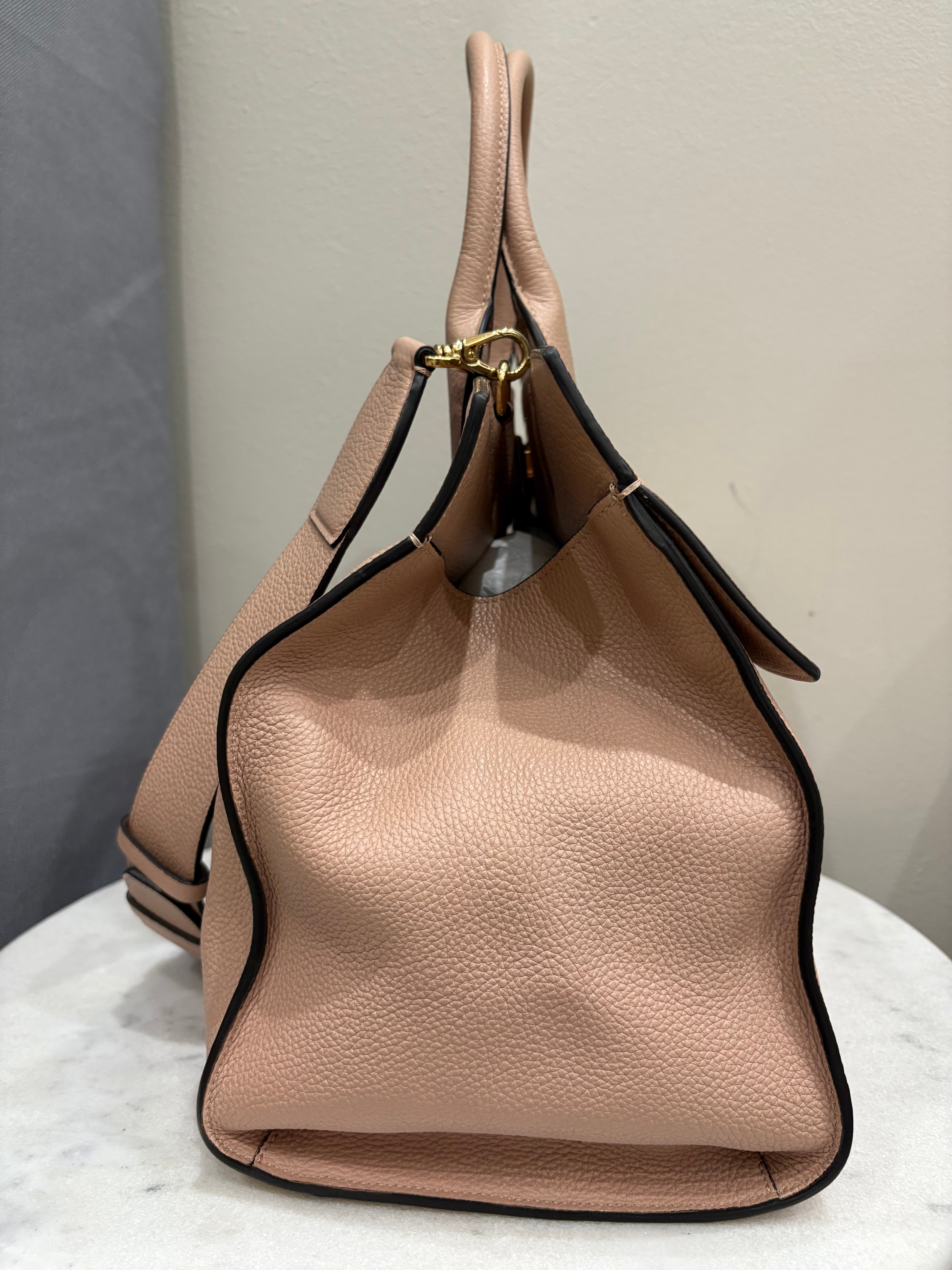 Salvatore Ferragamo Neutral The Studio Bag