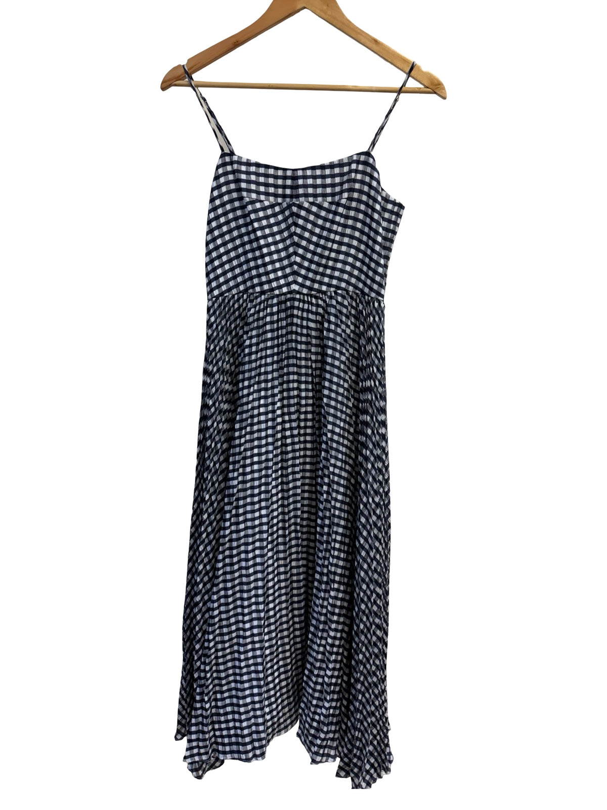 J.Crew Blue & White Check Sundress 2