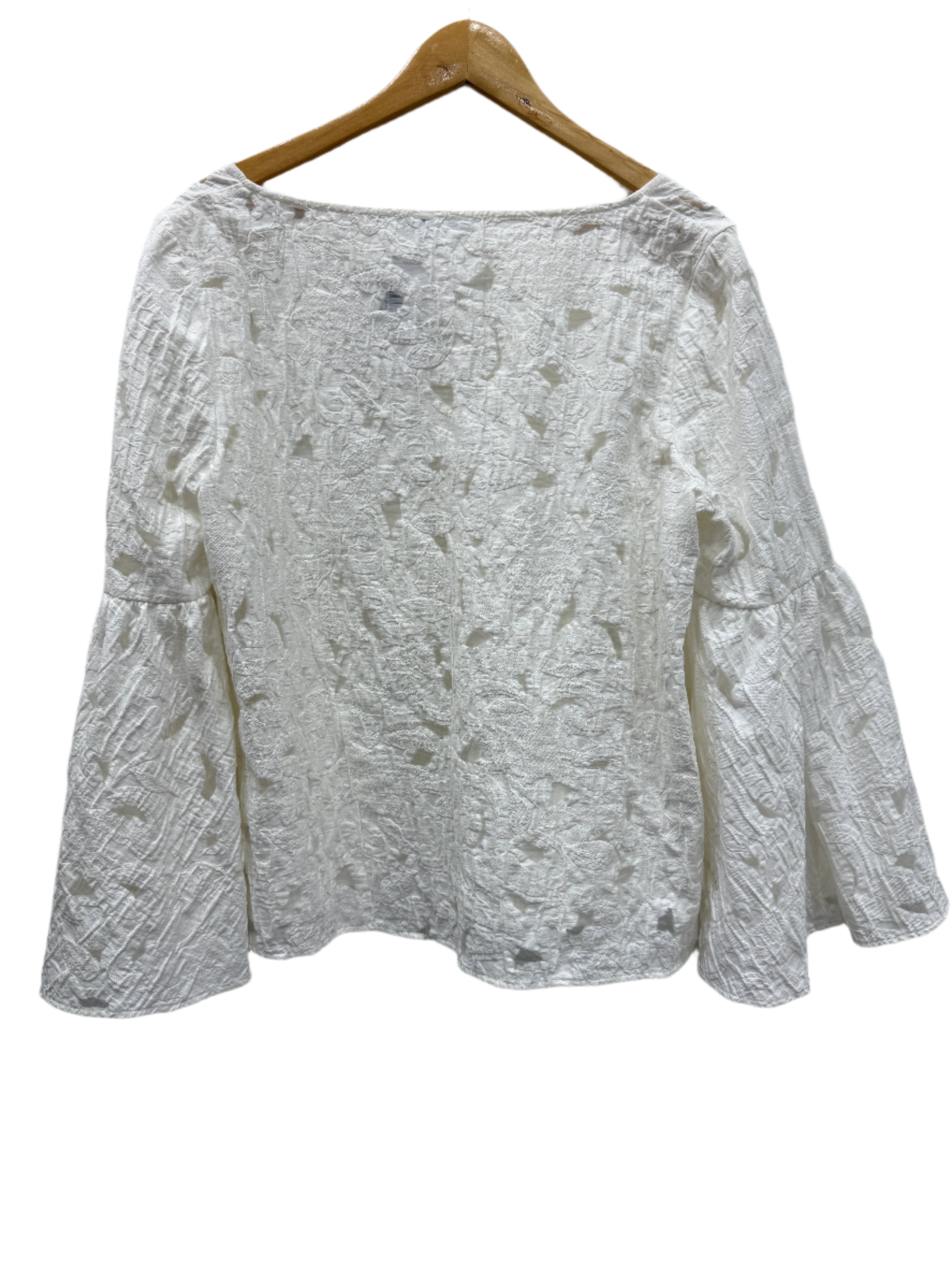 Camilla and Marc White Floral Top 14