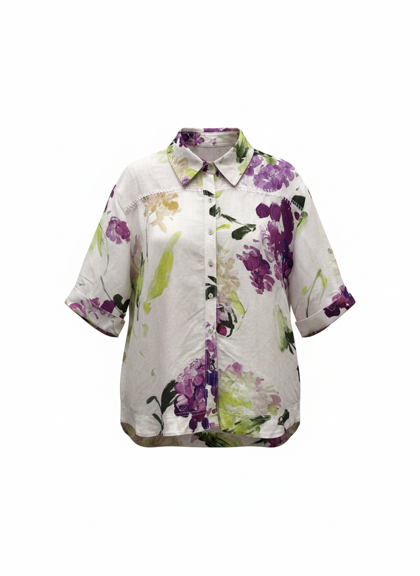 Aje Multicoloured Flrl Shirt 12