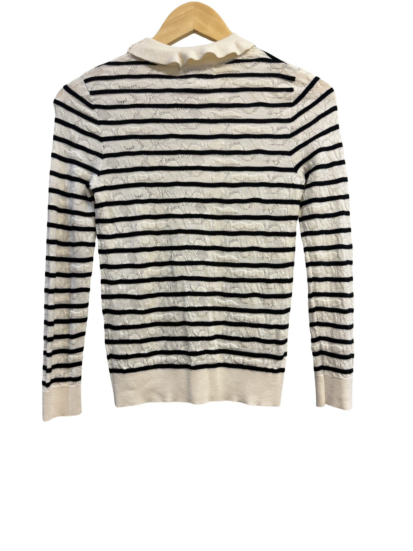 Paul & Joe Cream/Navy Stripe Knit 2