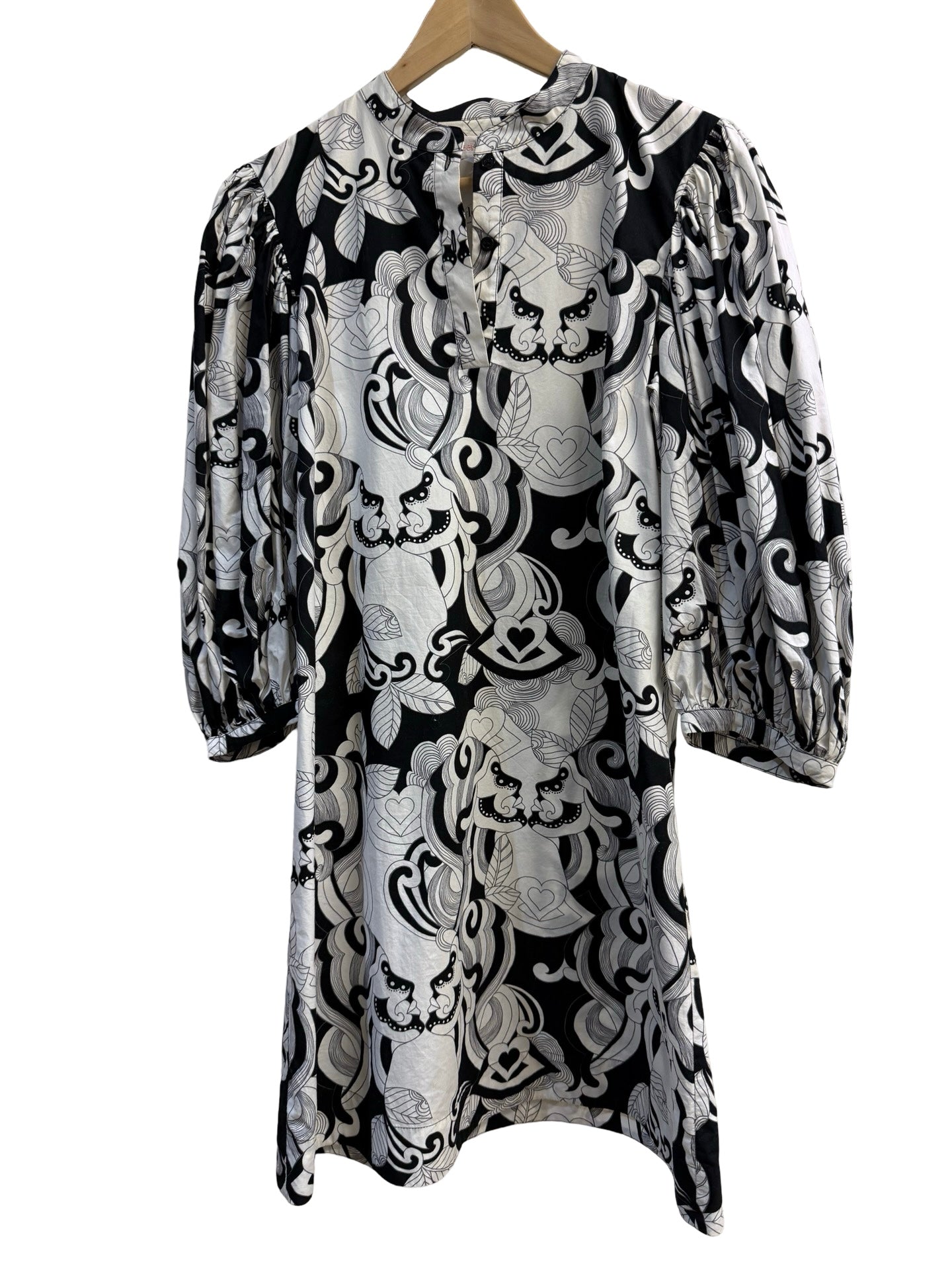 See by Chloe Black/White Dress 40