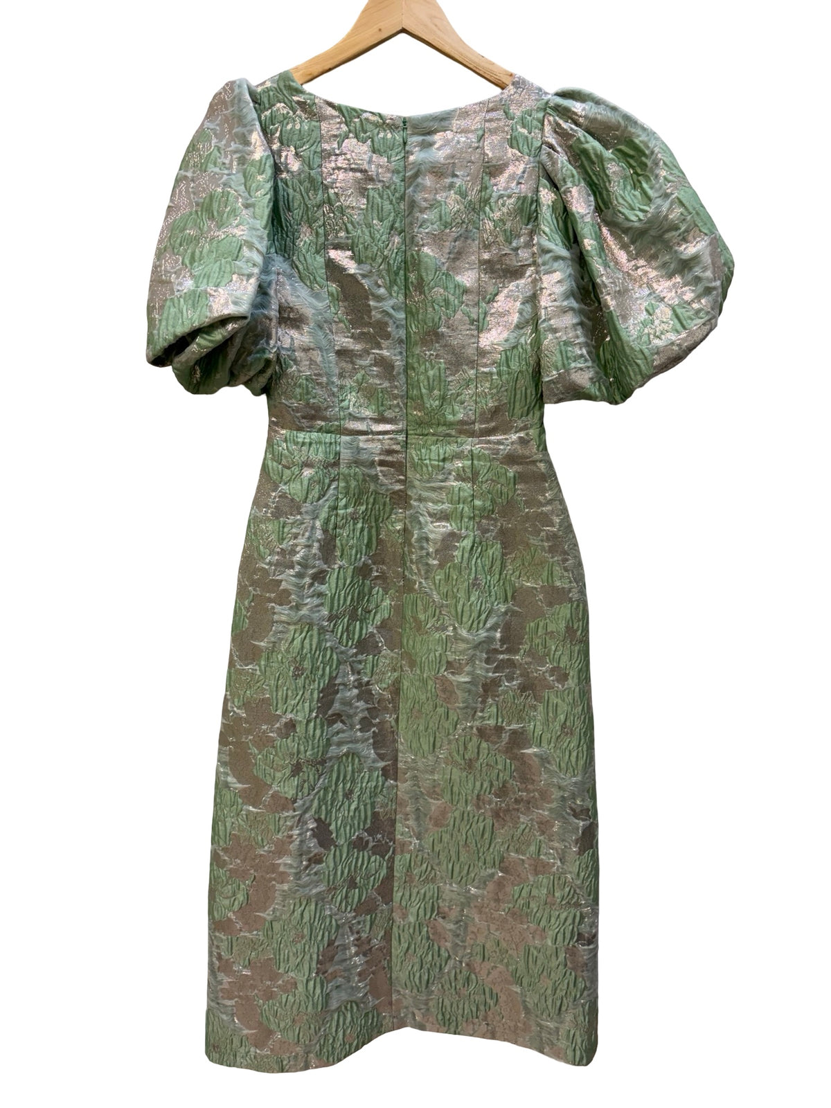 Alemais Green & Silver Dress 10