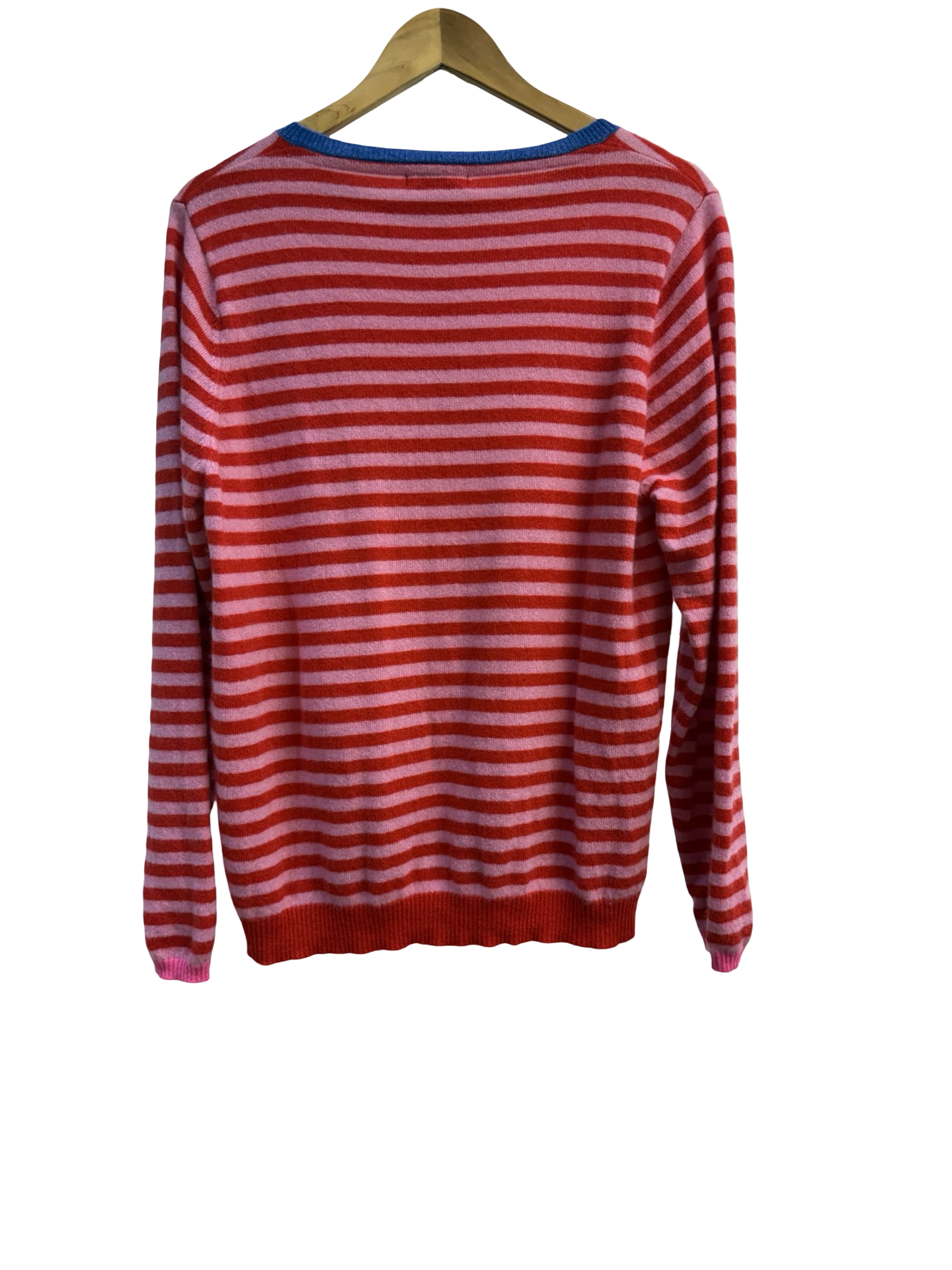 Alessandra Pink/Red Stripe Knit M