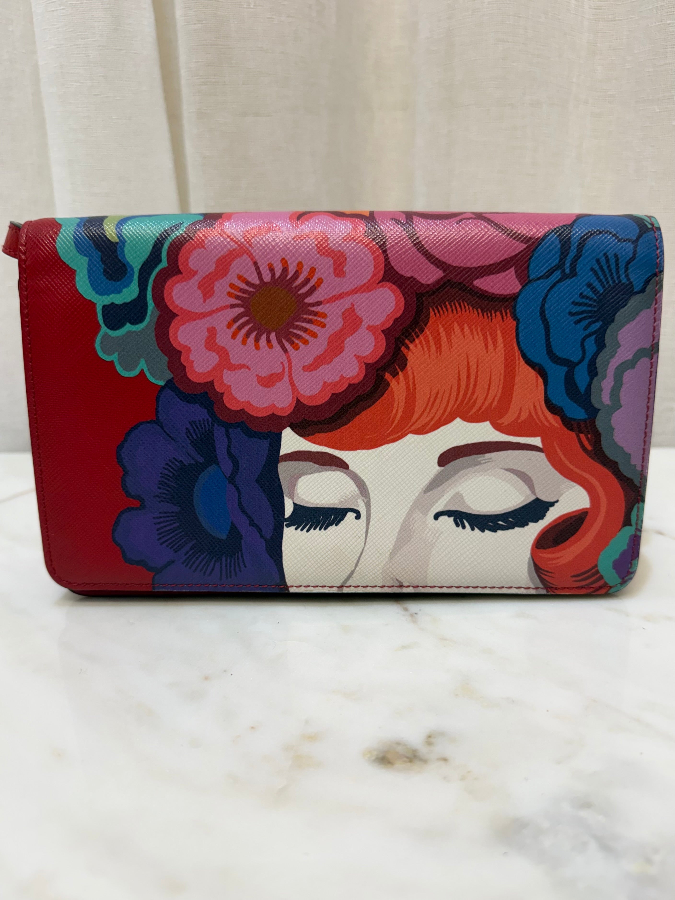 Prada Cross Body Multicolour Bag