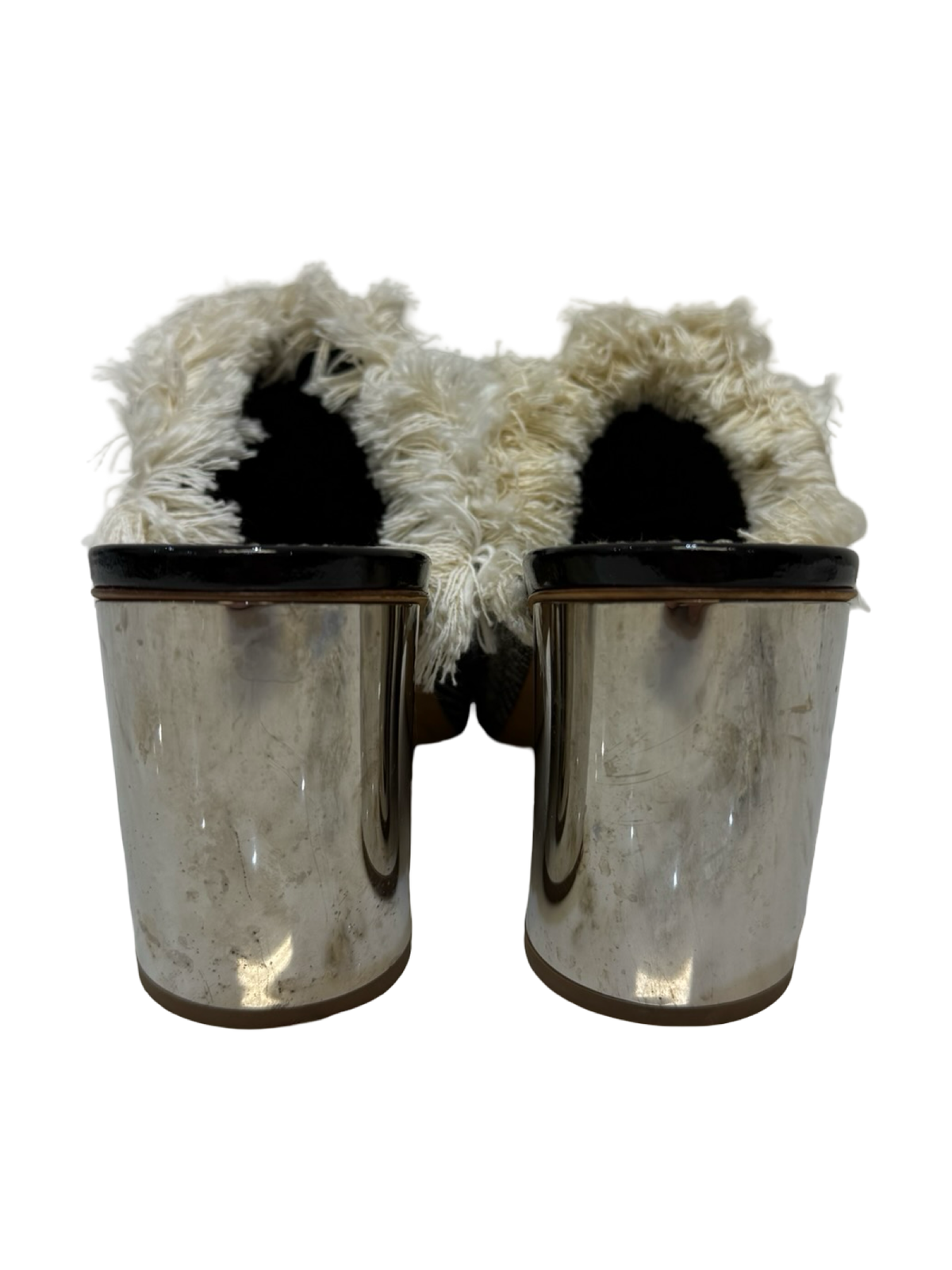 Proenza Schouler Black & White Mules 41 WDB
