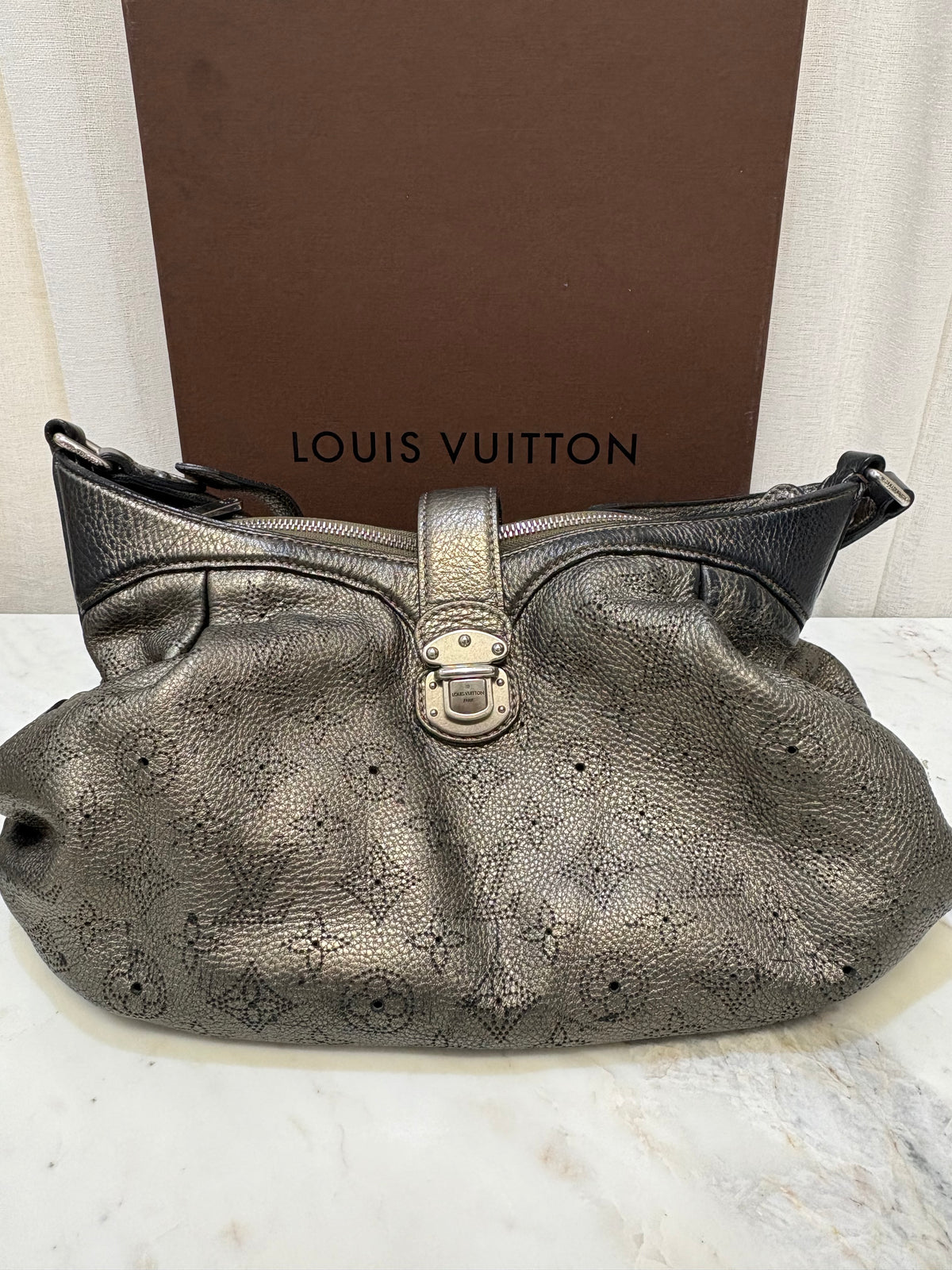 Louis Vuitton Silver Bag