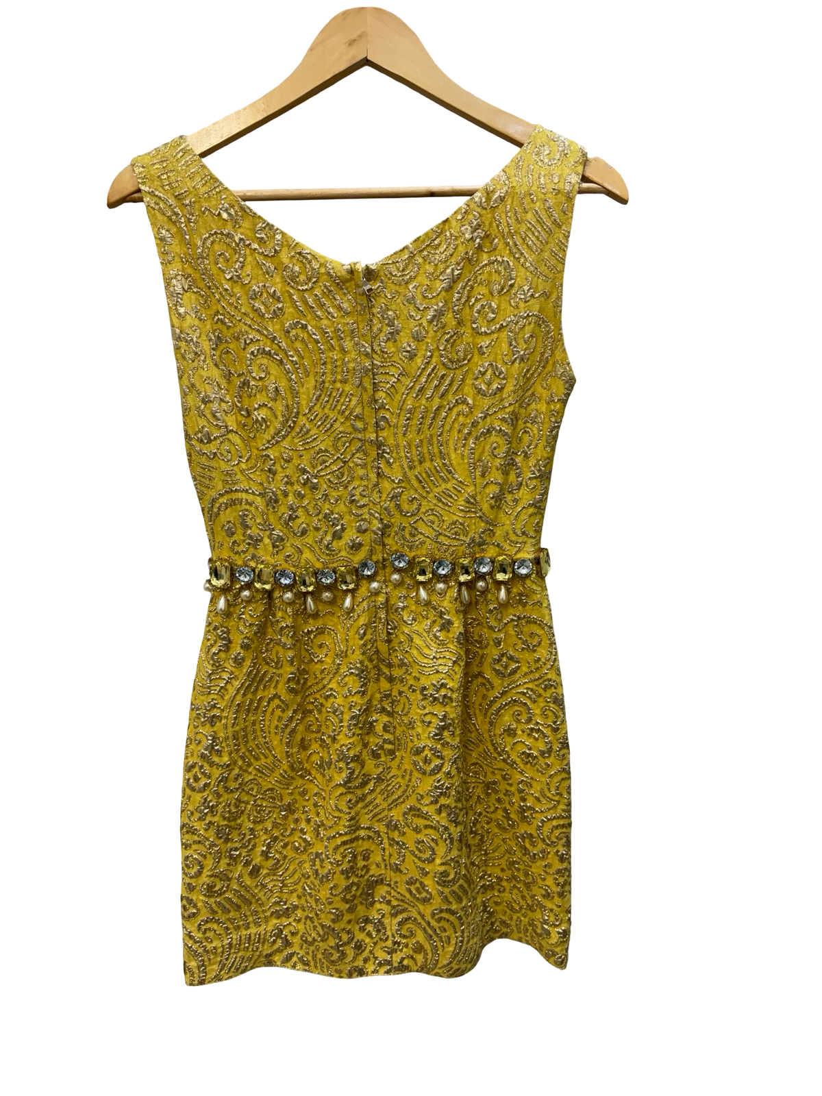 Dolce & Gabbana Gold Dress 40 As IS
