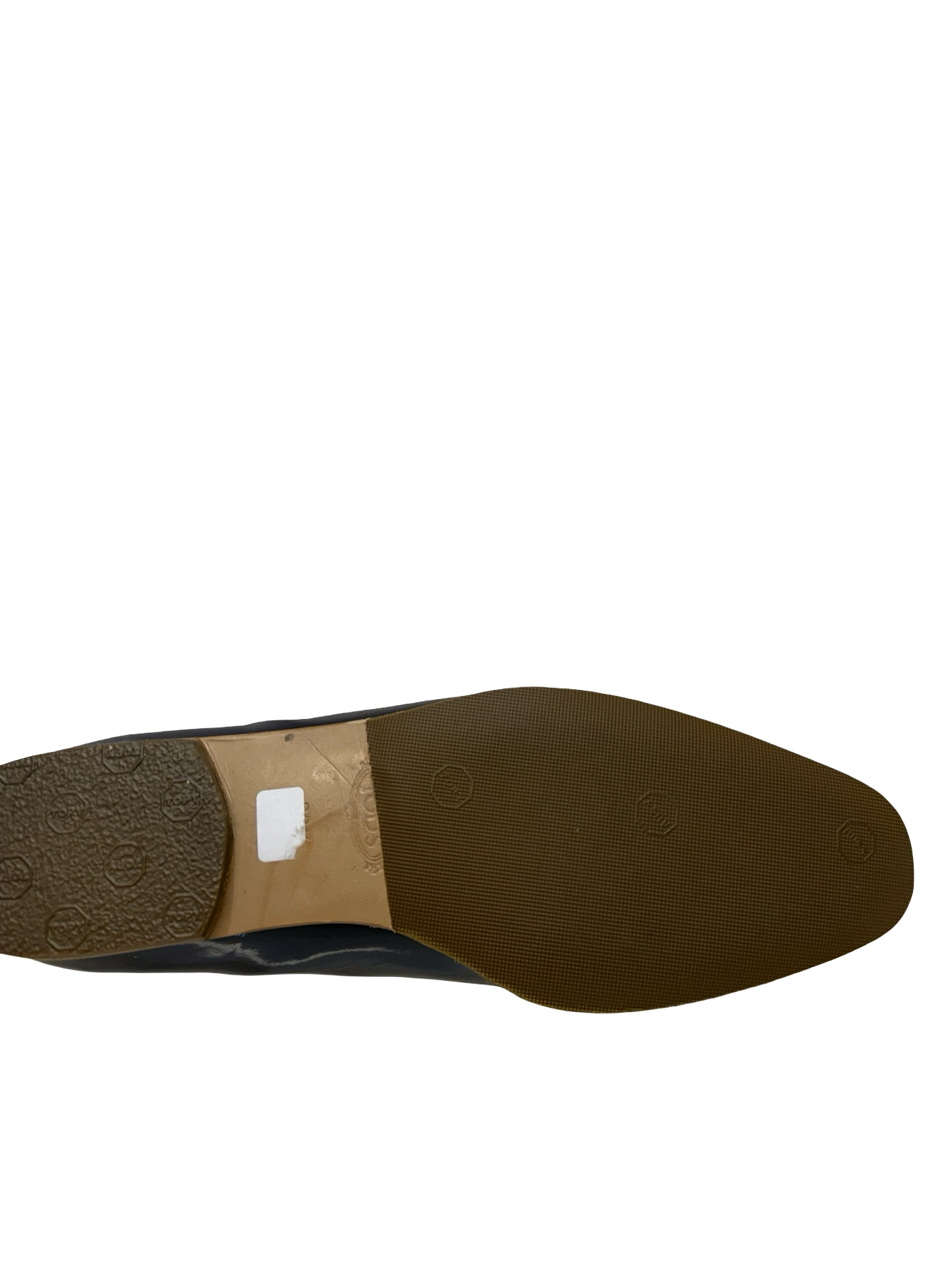 Tods Navy Patent Loafer 38.5 WB
