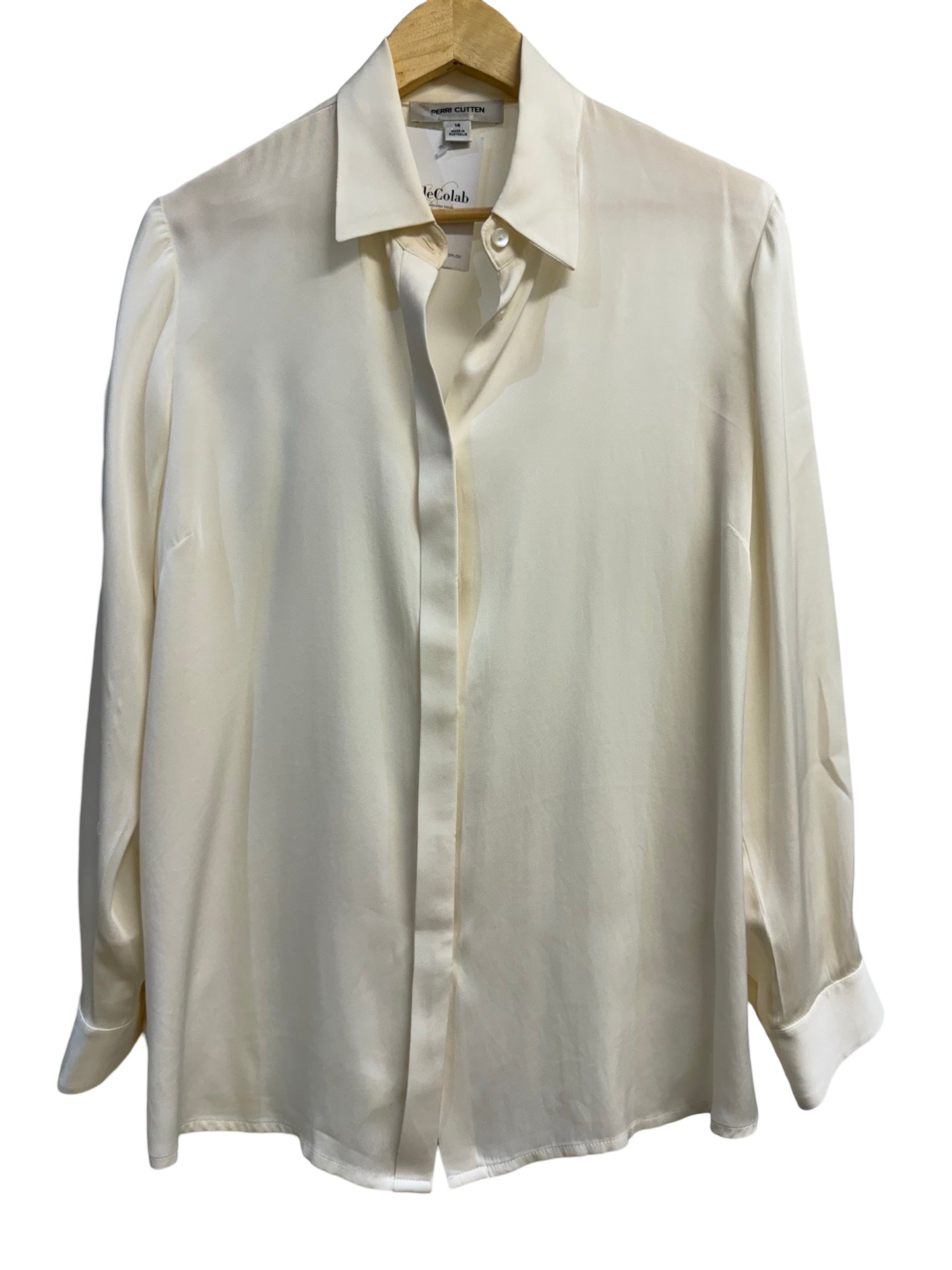 Perri Cutten White Shirt 14