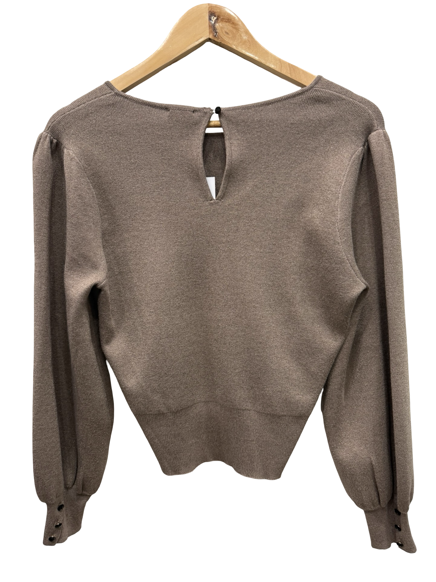 Husk Bronze L/S Knitted Top M