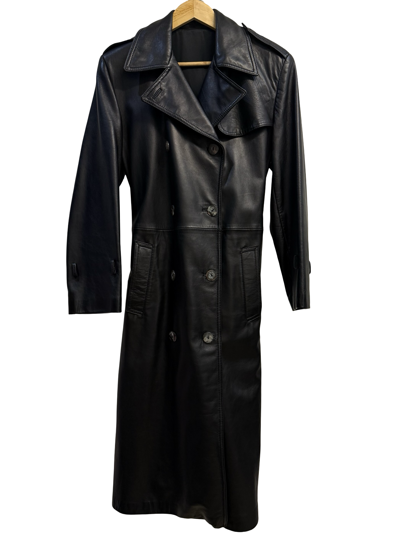 Pecari Black Sheep Skin Coat 10