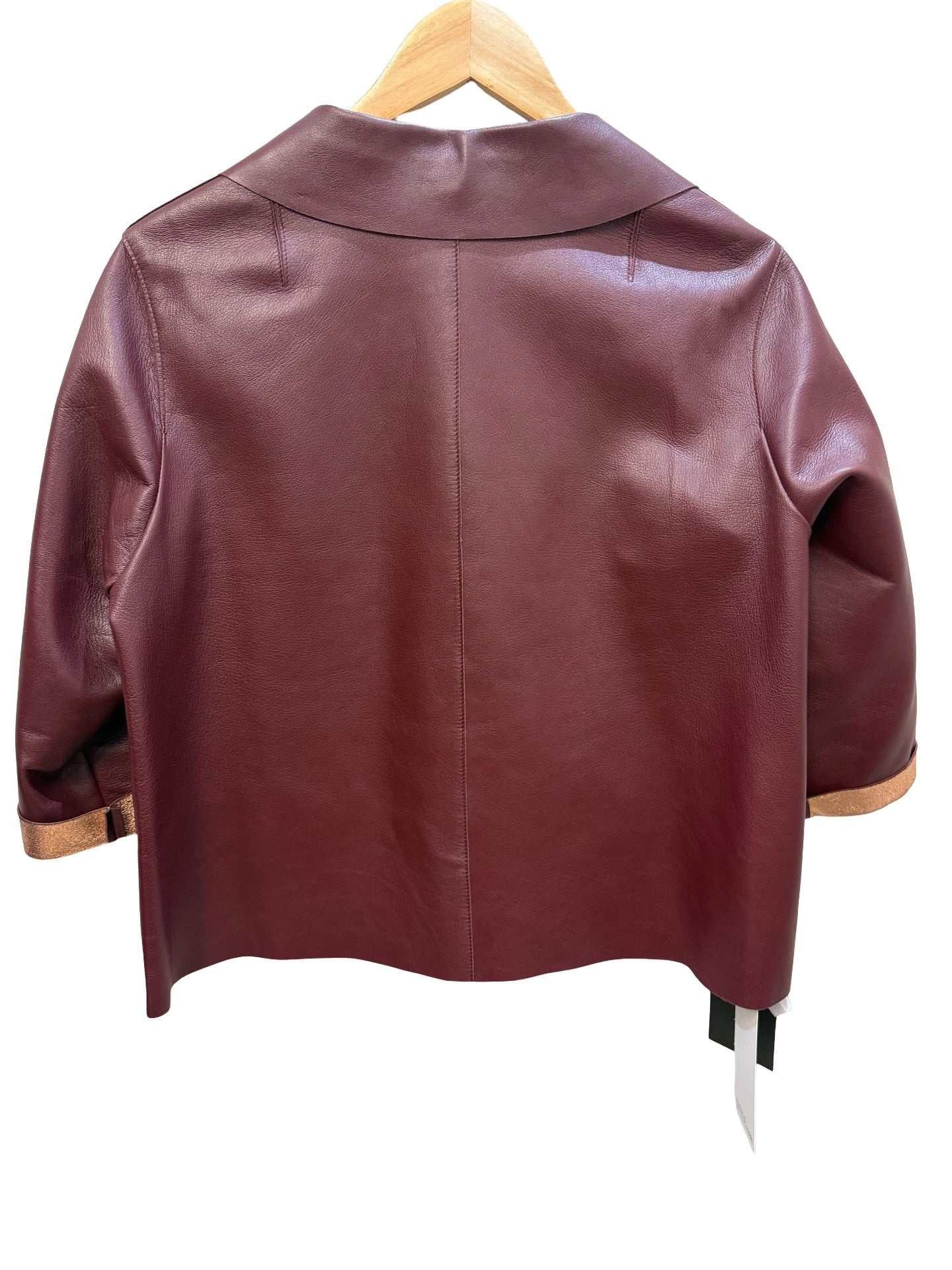 Marni Burgundy/Rose Gold Jacket