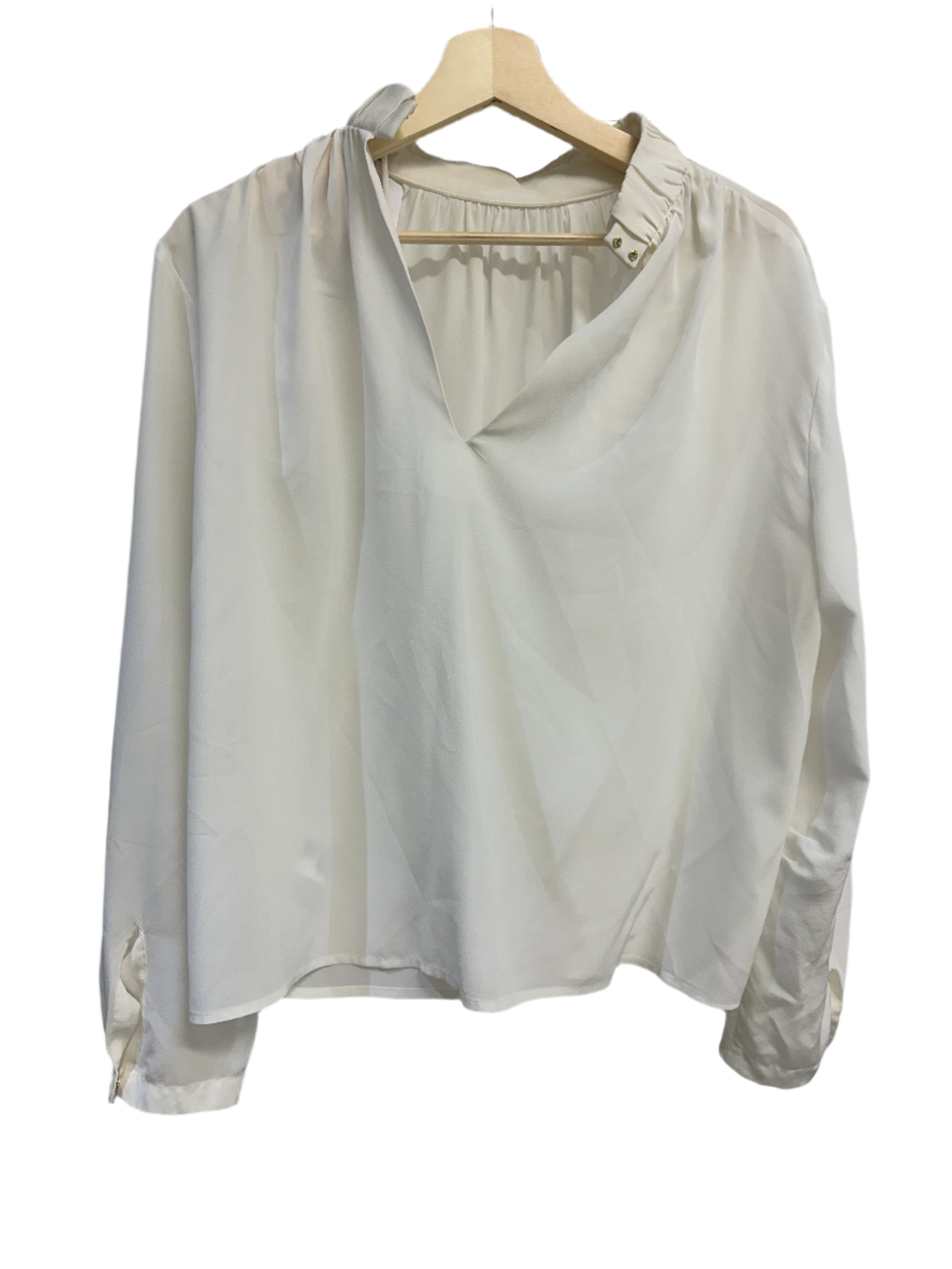 Scanlan Theodore White Blouse 10