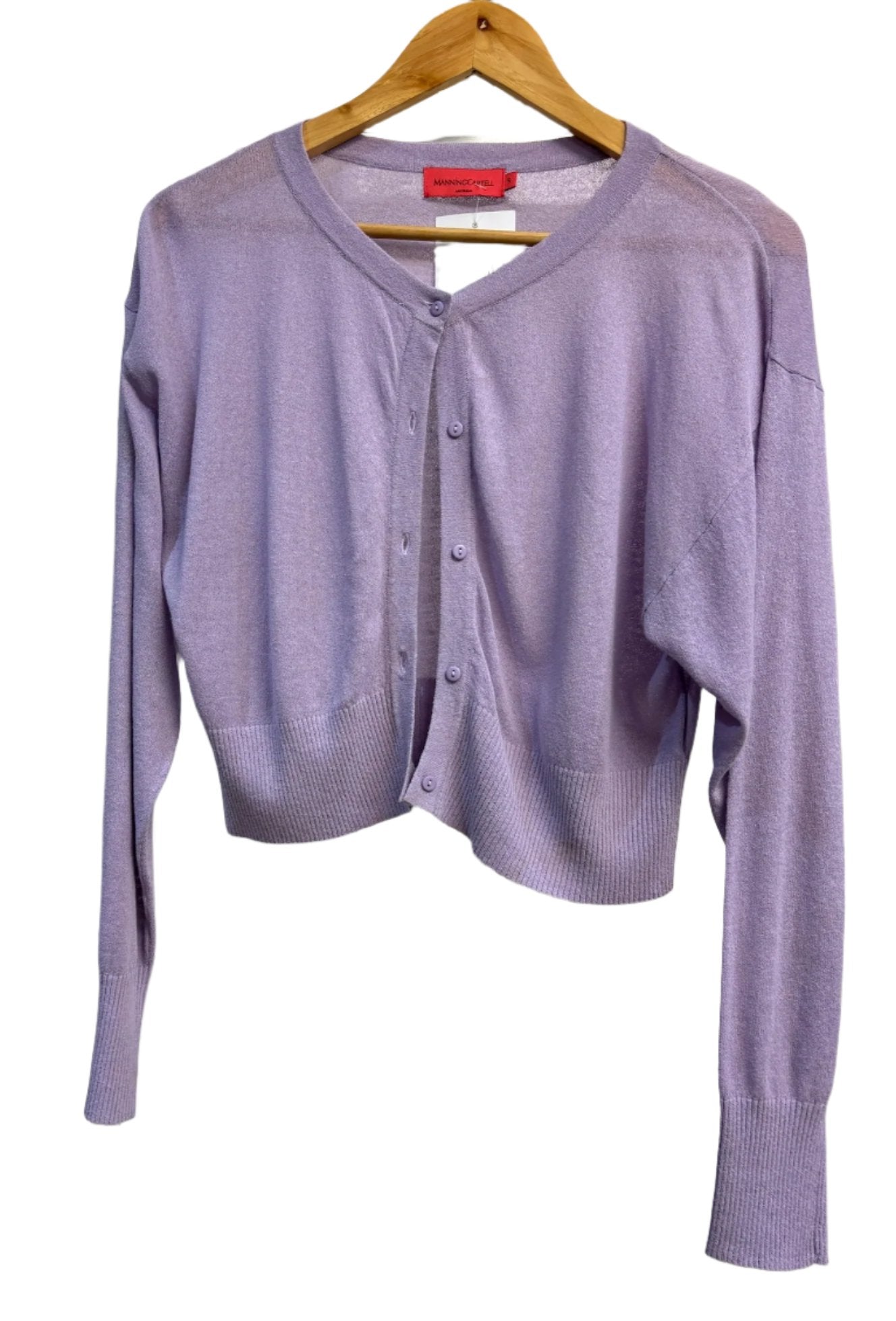 Manning Cartell Purple Cardigan S