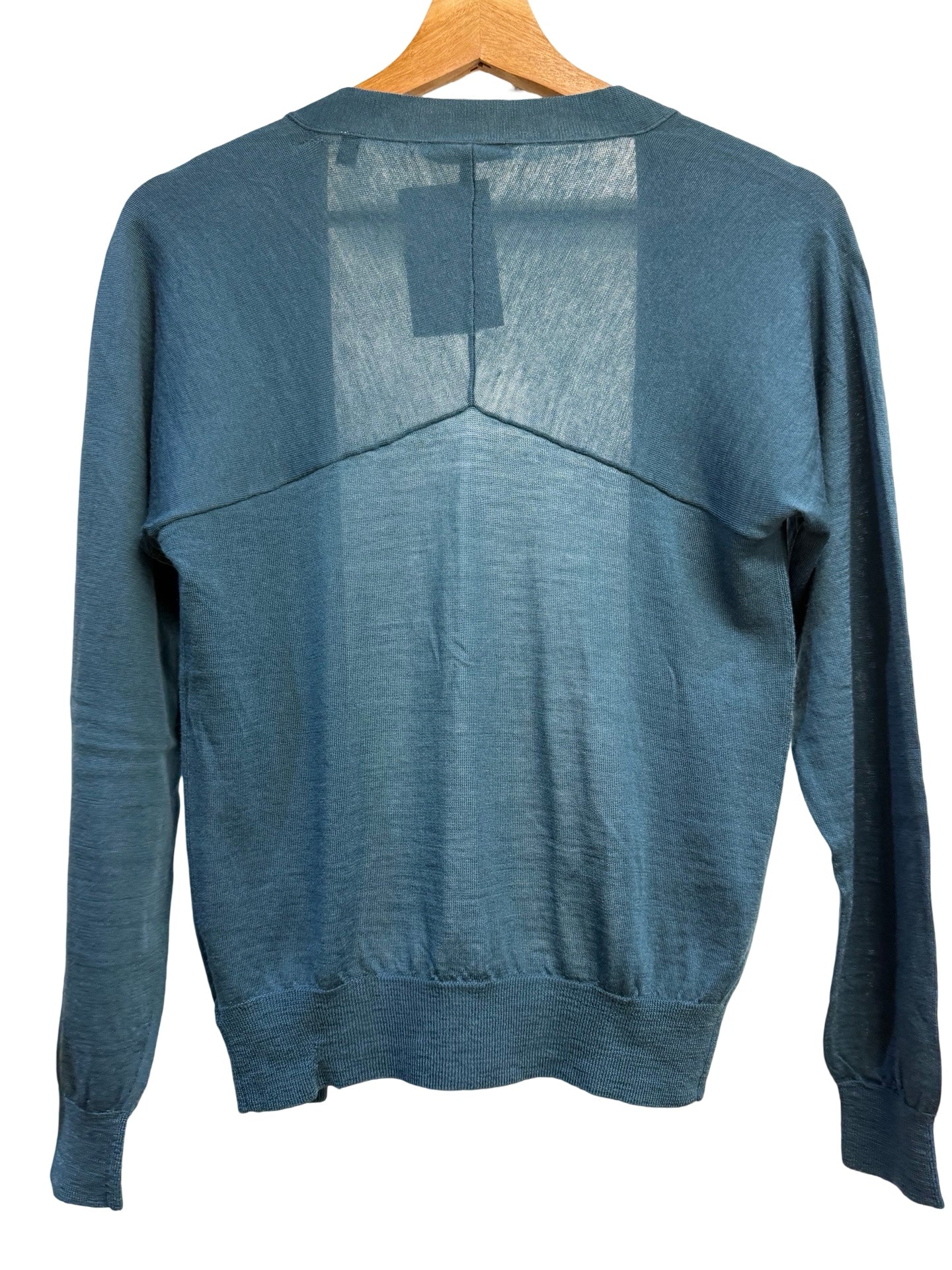 Anna Thomas Blue Cardigan M