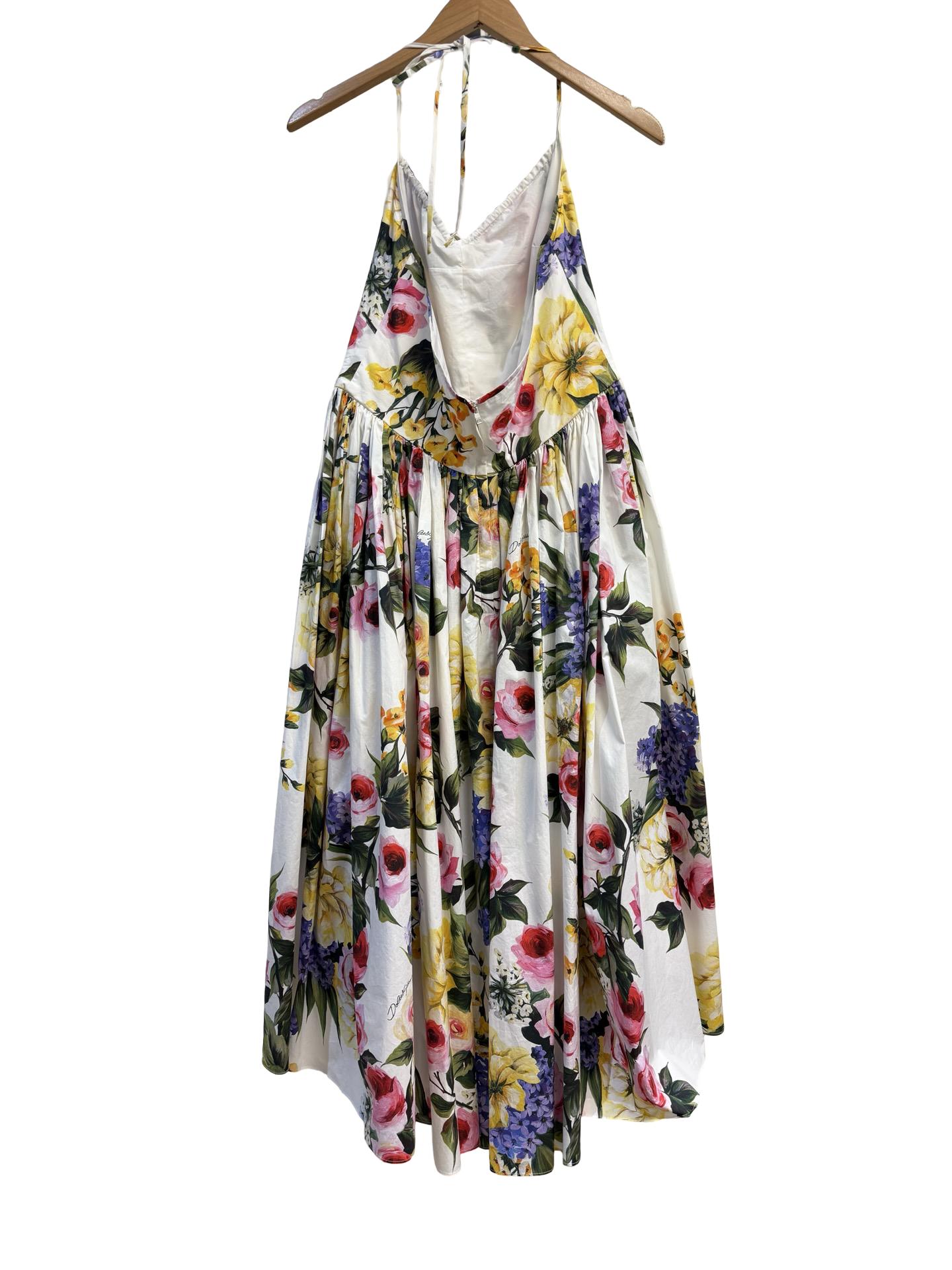 Dolce & Gabbana Mltclr Floral Dress 44