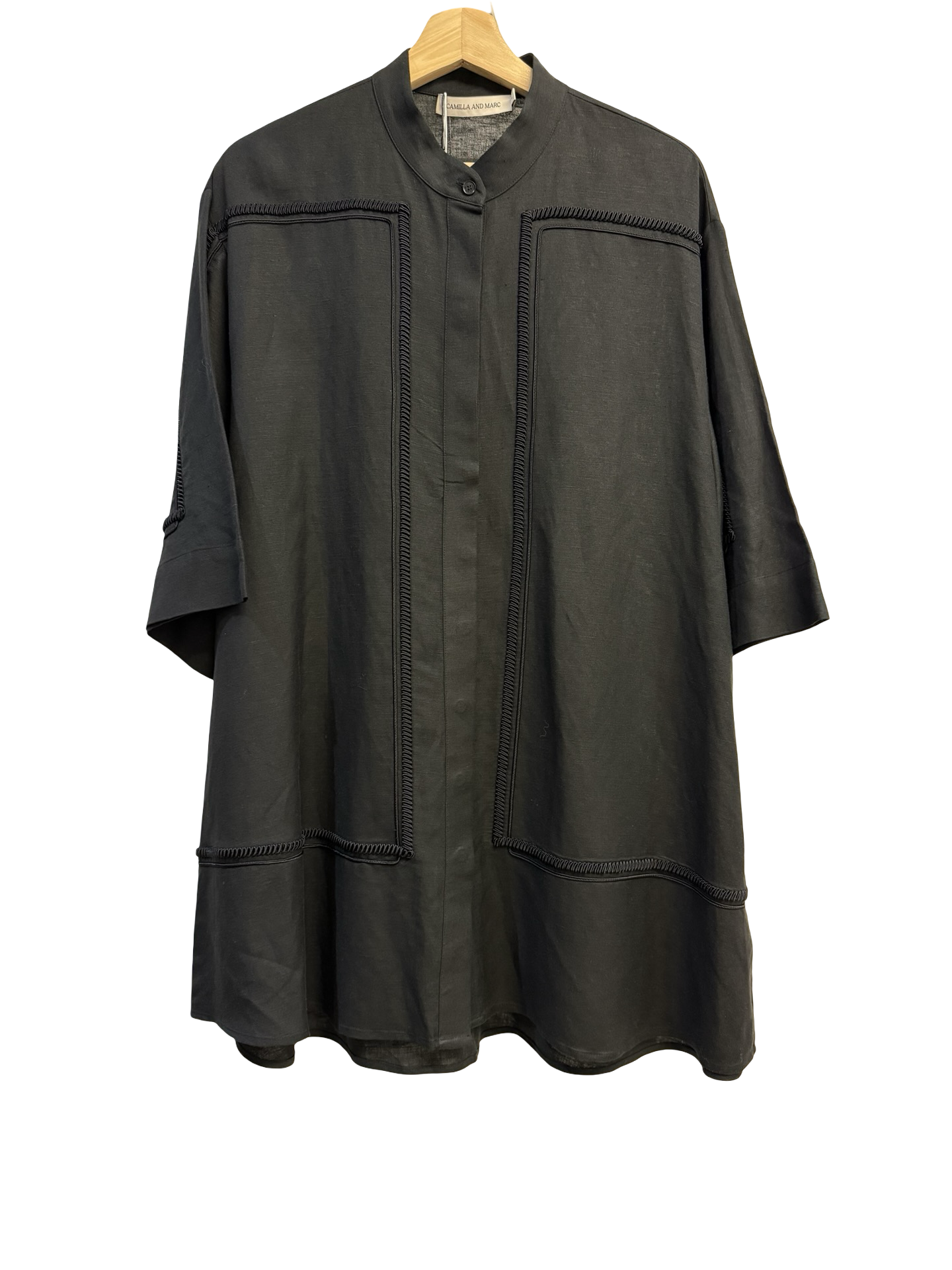 Camilla And Marc Black SS Shirt 8